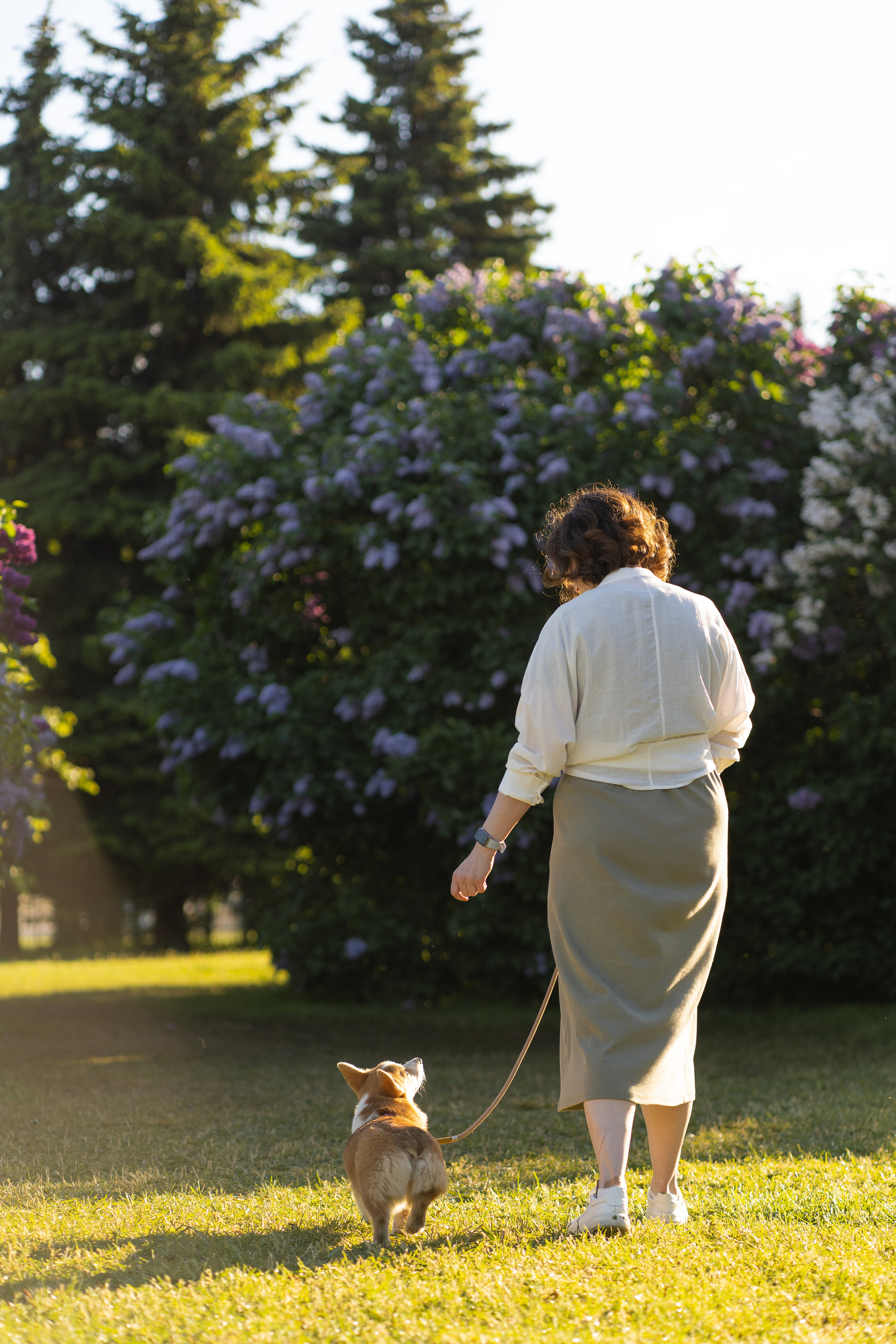 Полина и Стеша, Сиреневый сад. Свадебный фотограф в Москве Анна Полушина