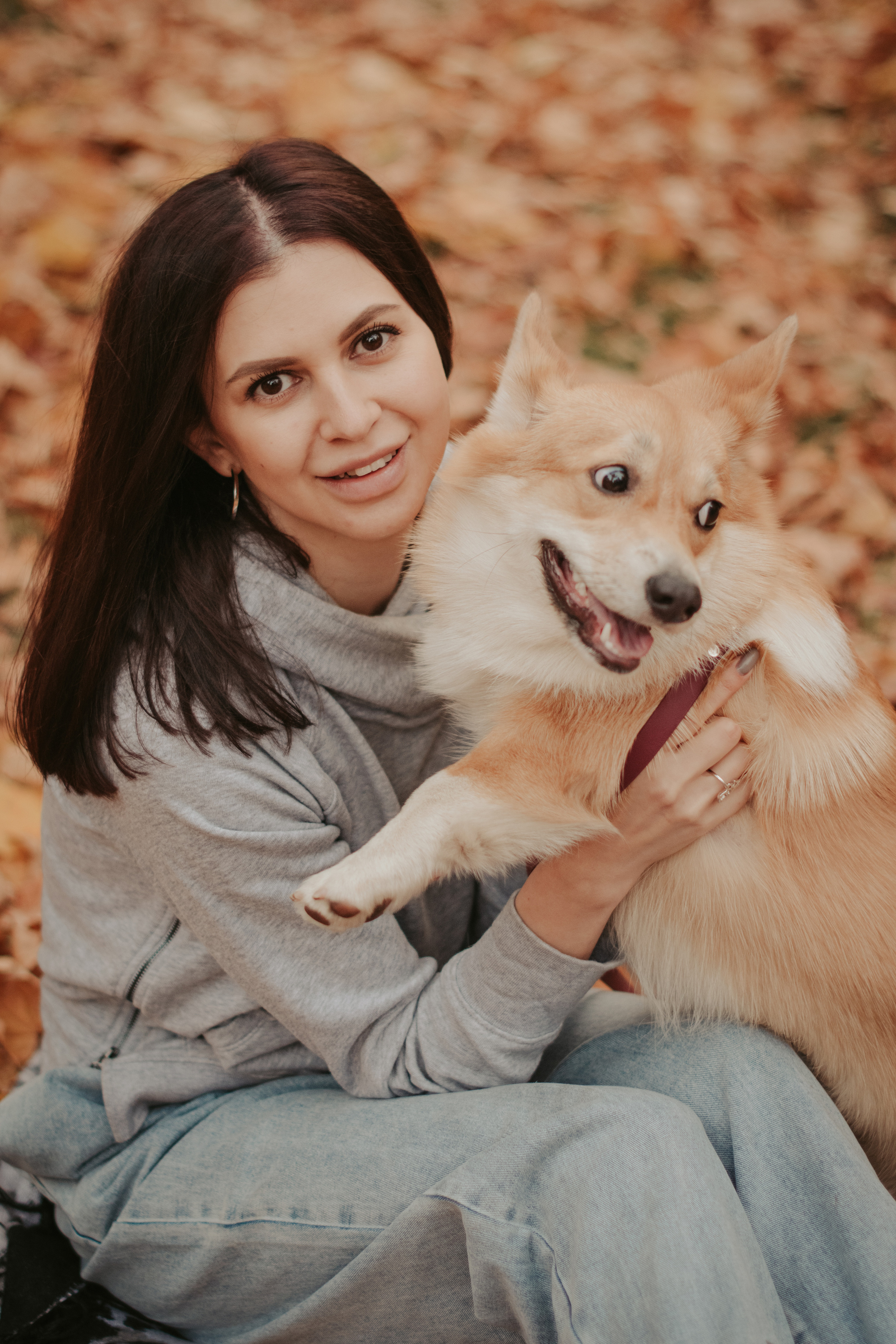 Марина и Мася, Новодевичий сквер. Свадебный фотограф в Москве Анна Полушина
