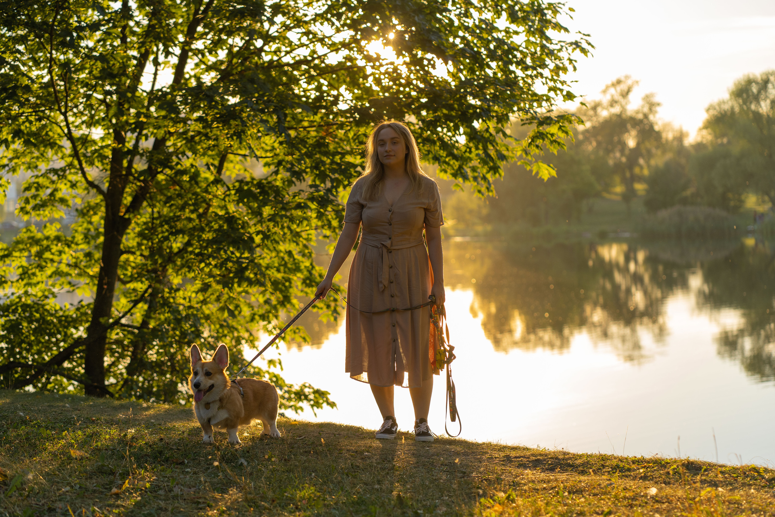 Катя и Боря, Джамгаровский парк. Свадебный фотограф в Москве Анна Полушина
