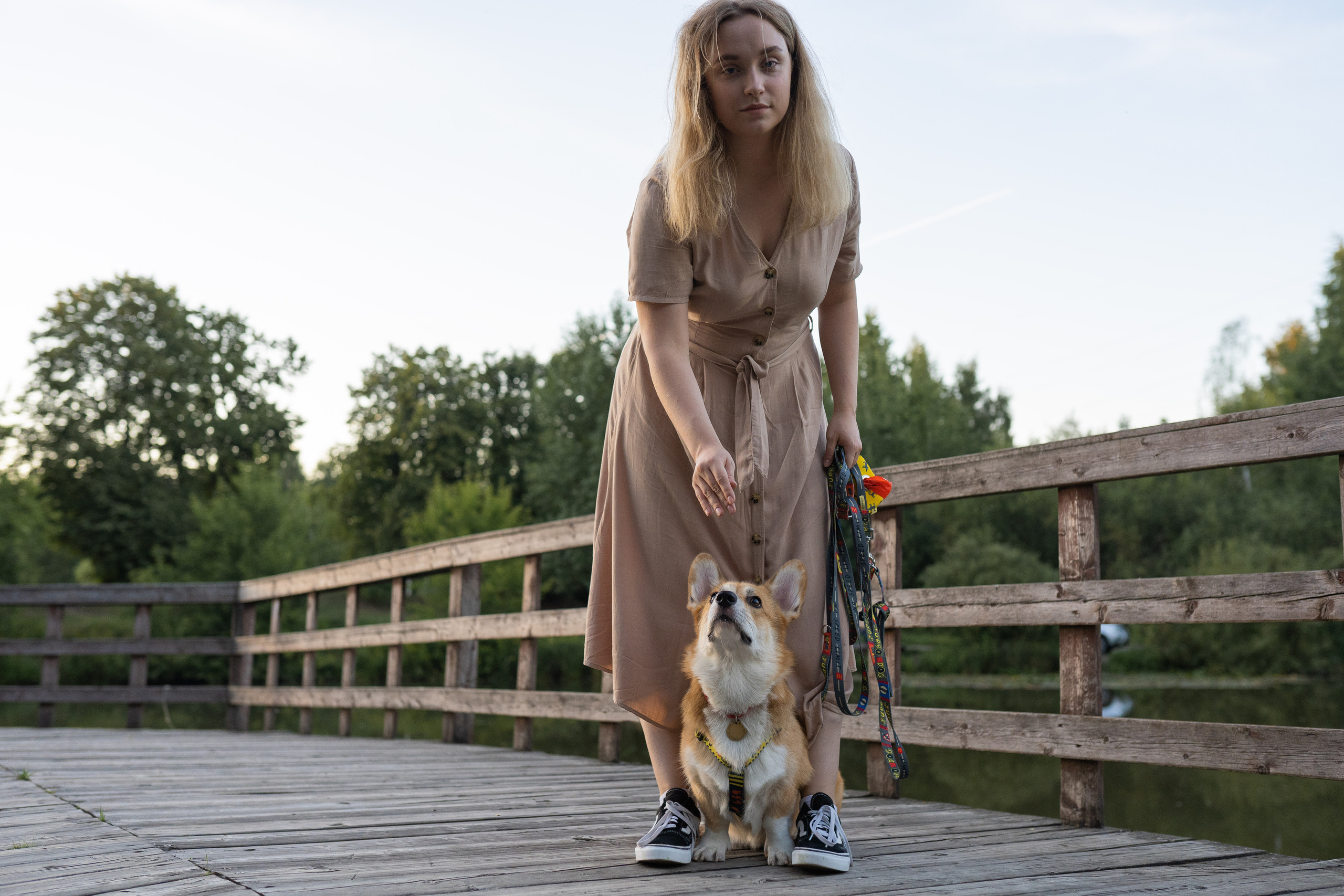 Катя и Боря, Джамгаровский парк. Свадебный фотограф в Москве Анна Полушина