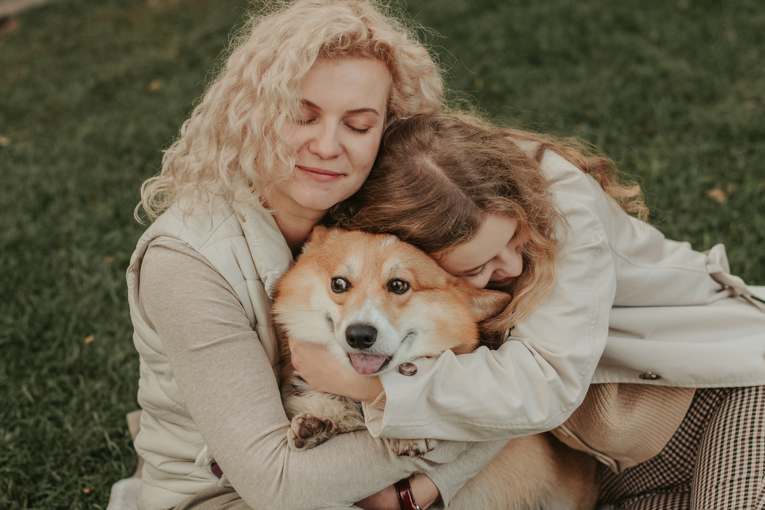 Наташа, Даша и Кевин. Свадебный фотограф в Москве Анна Полушина