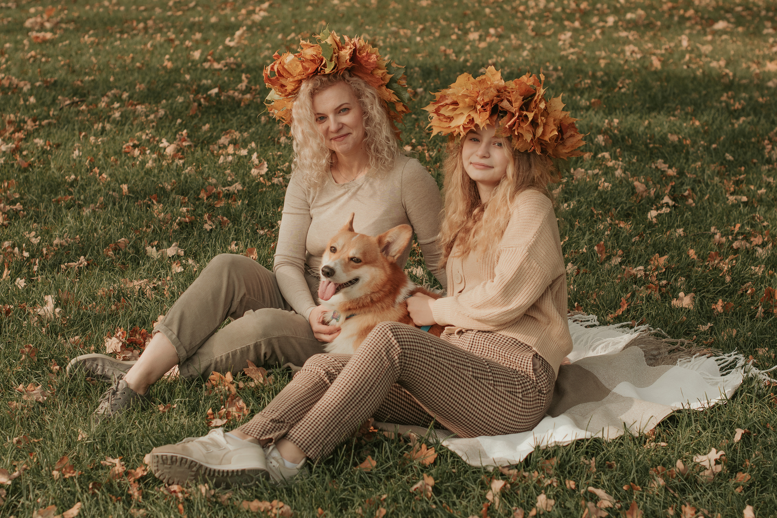 Наташа, Даша и Кевин. Свадебный фотограф в Москве Анна Полушина