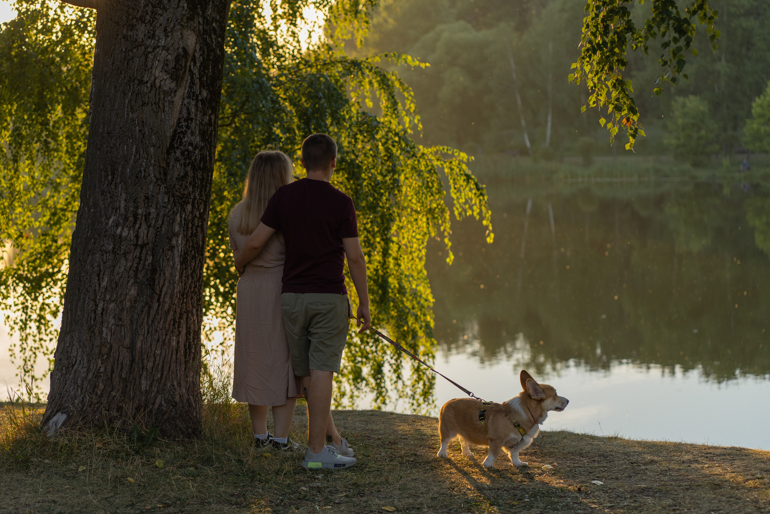 Катя и Боря, Джамгаровский парк. Свадебный фотограф в Москве Анна Полушина