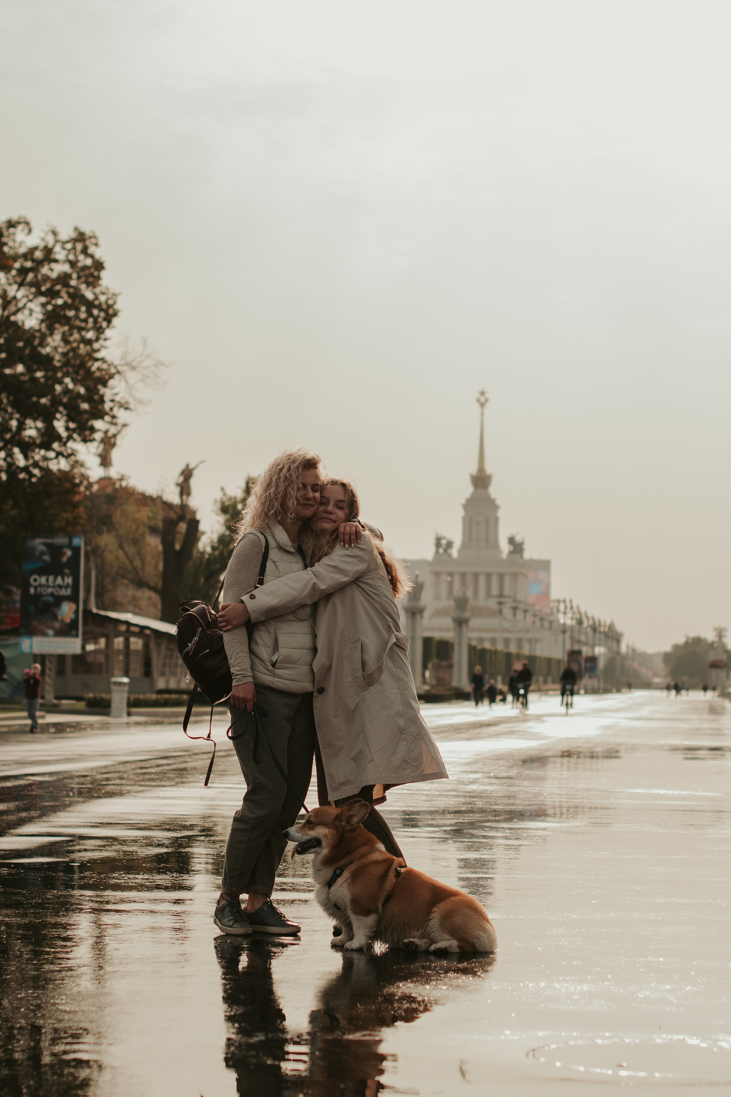 Наташа, Даша и Кевин. Свадебный фотограф в Москве Анна Полушина