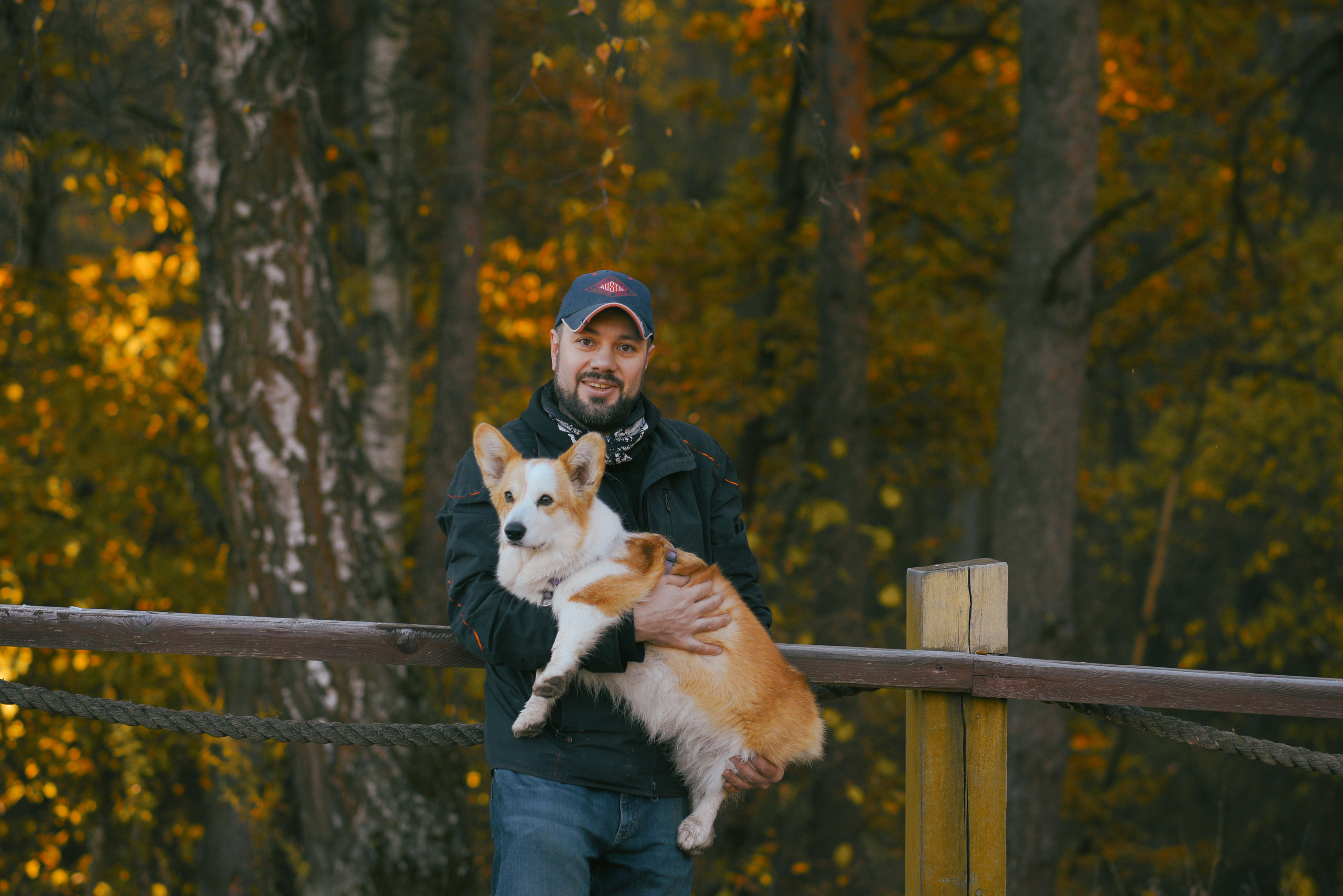 Фотосессия с питомцем в Москве. Свадебный фотограф в Москве Анна Полушина