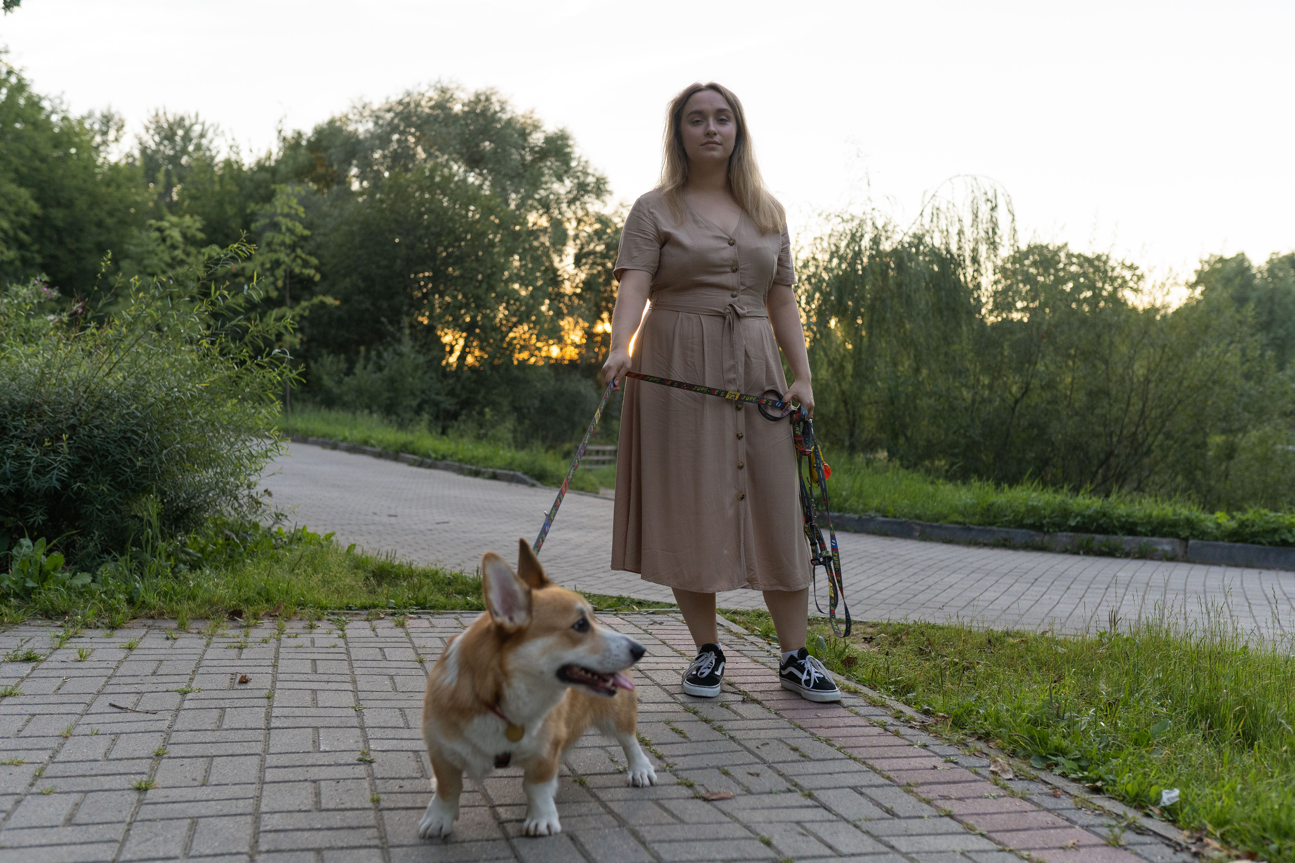 Катя и Боря, Джамгаровский парк. Свадебный фотограф в Москве Анна Полушина