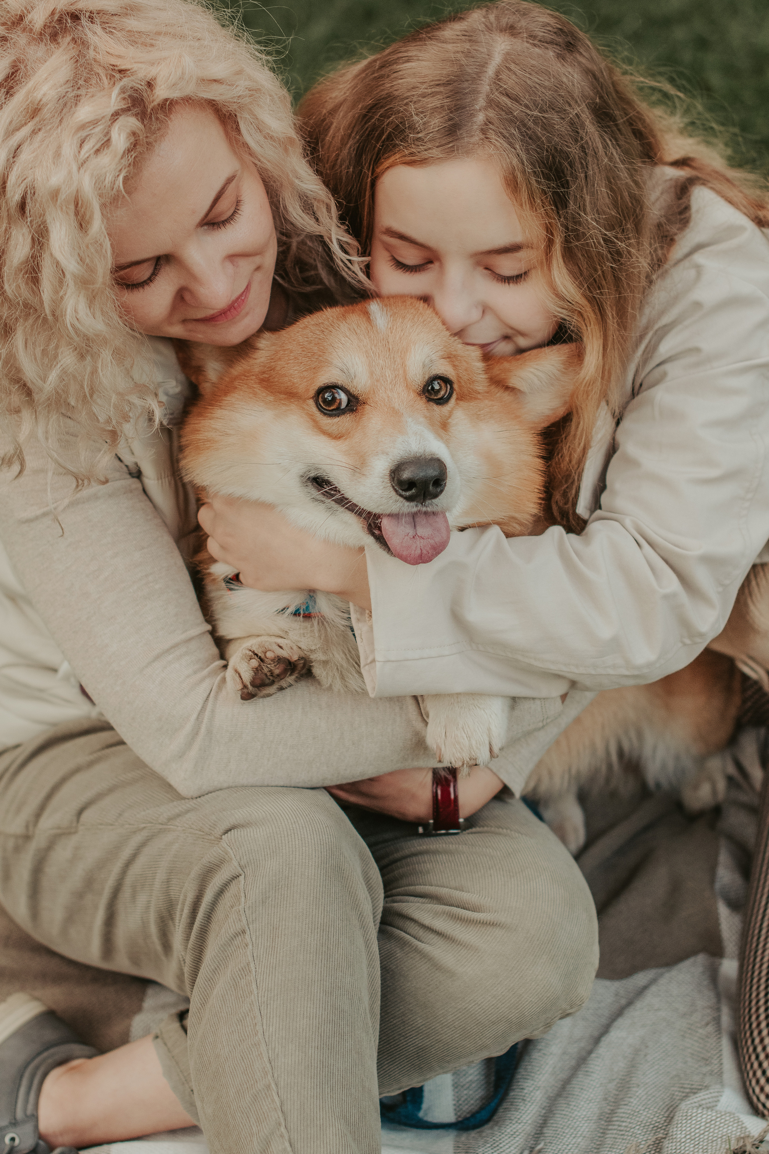 Наташа, Даша и Кевин. Свадебный фотограф в Москве Анна Полушина