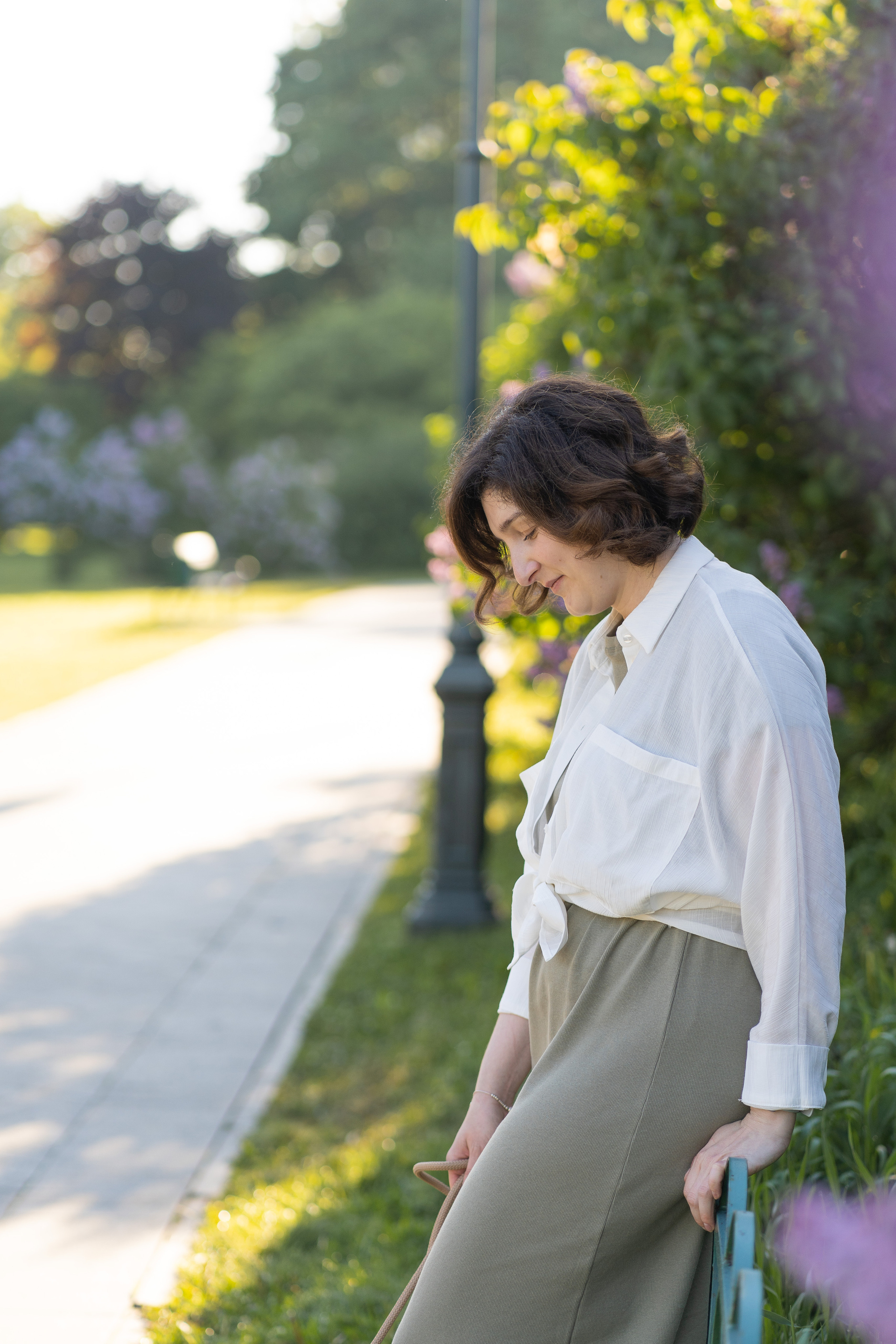 Полина и Стеша, Сиреневый сад. Свадебный фотограф в Москве Анна Полушина