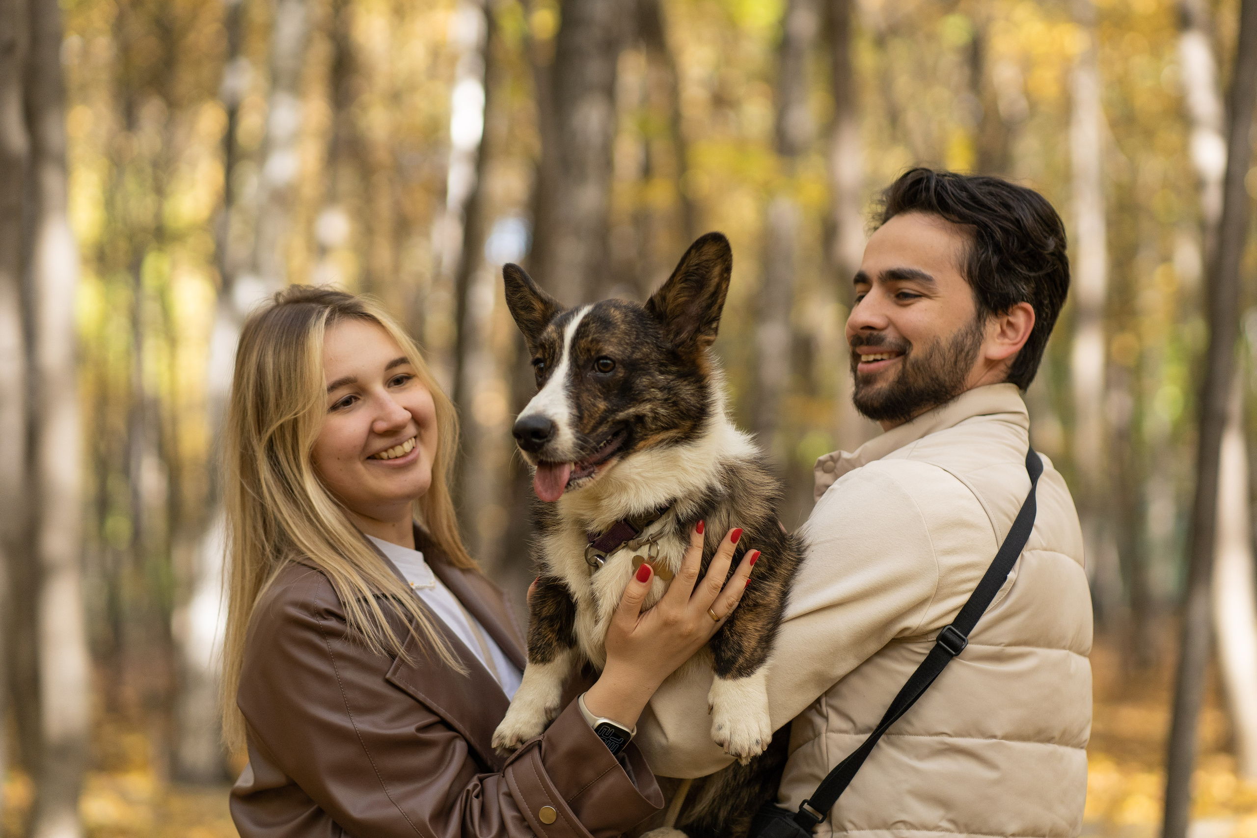 Боря, Даша и Маффин. Свадебный фотограф в Москве Анна Полушина