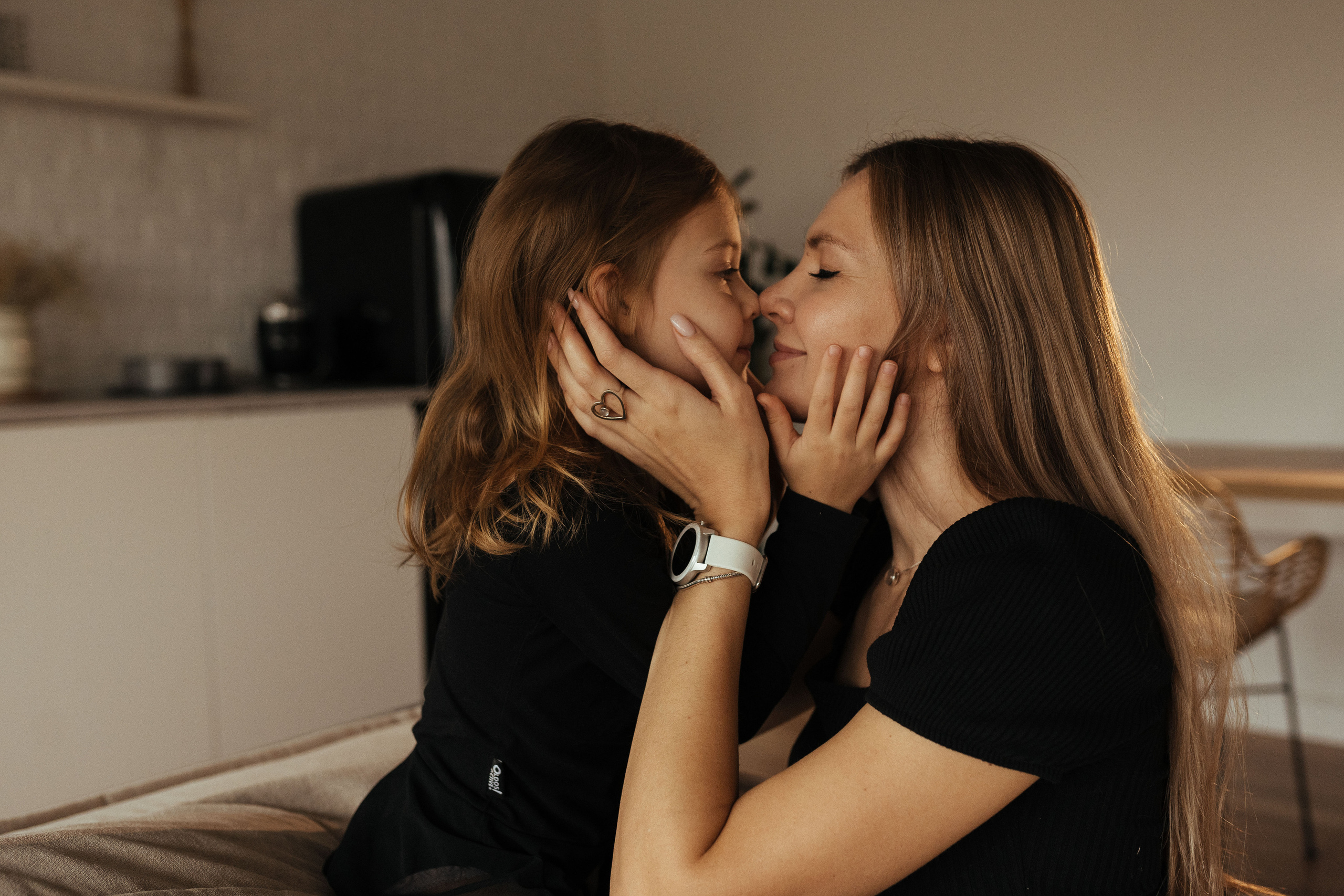 Семейная фотосессия в студии в Москве, семейный фотограф Анна Полушина. Свадебный фотограф в Москве Анна Полушина