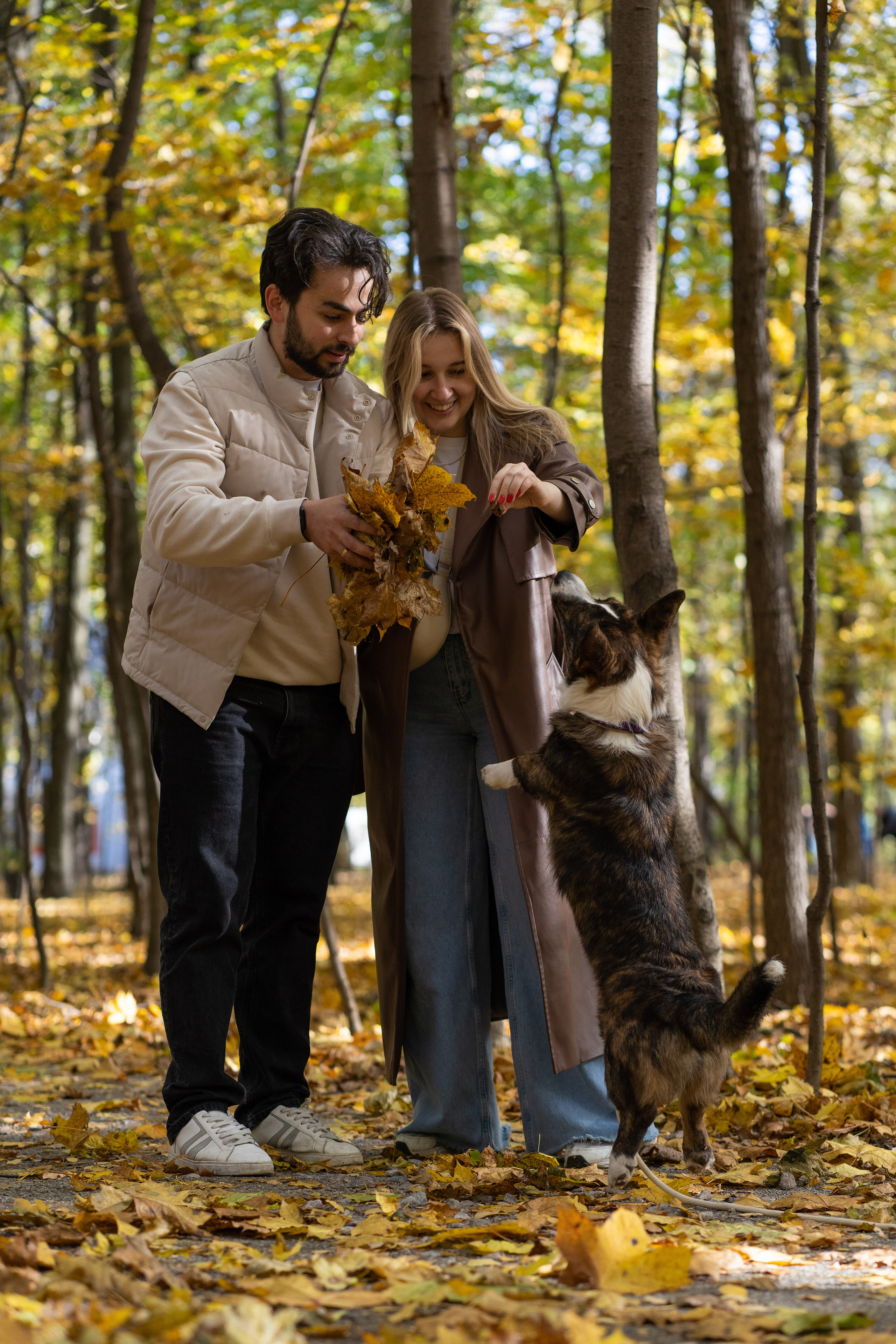 Боря, Даша и Маффин. Свадебный фотограф в Москве Анна Полушина