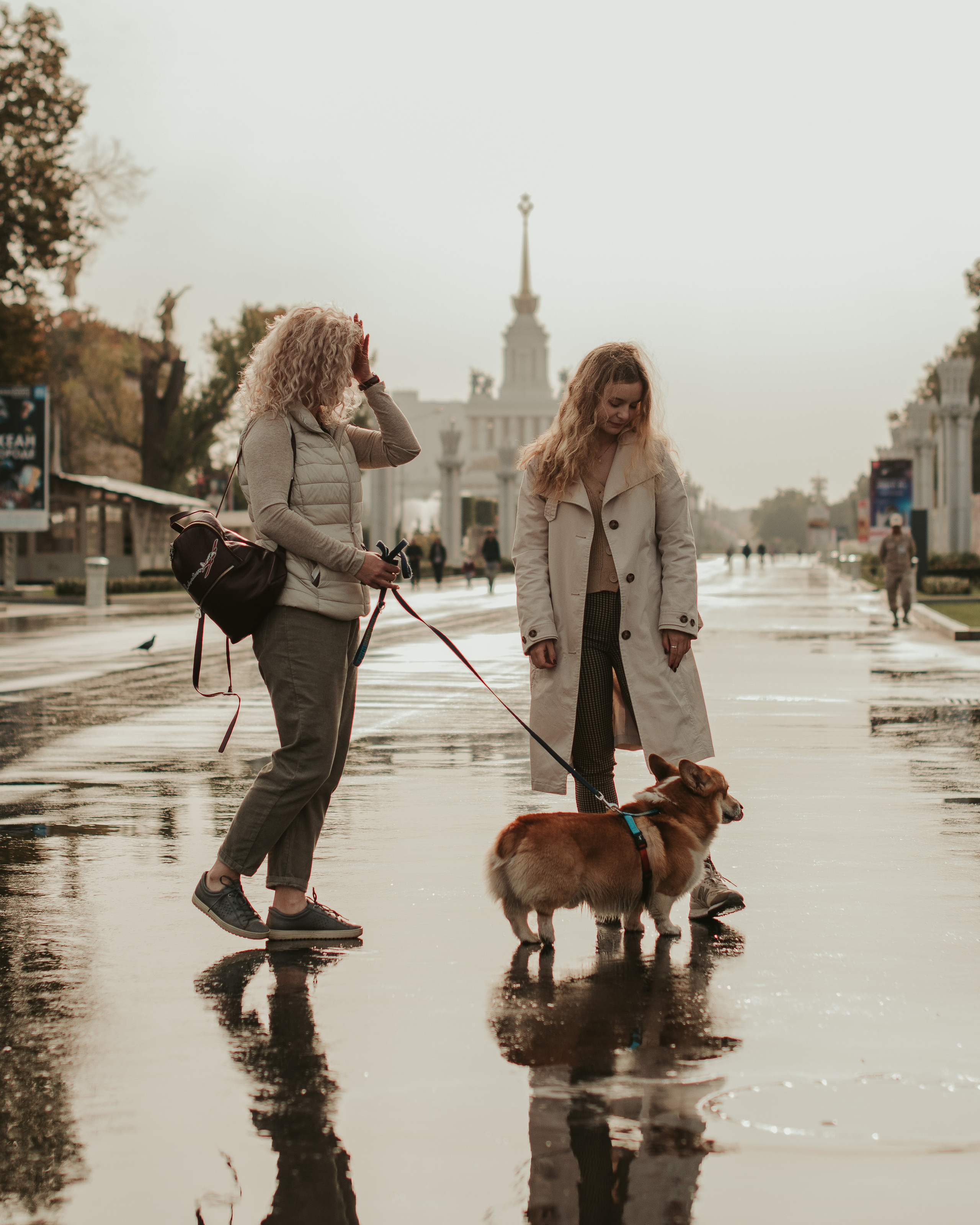 Наташа, Даша и Кевин. Свадебный фотограф в Москве Анна Полушина