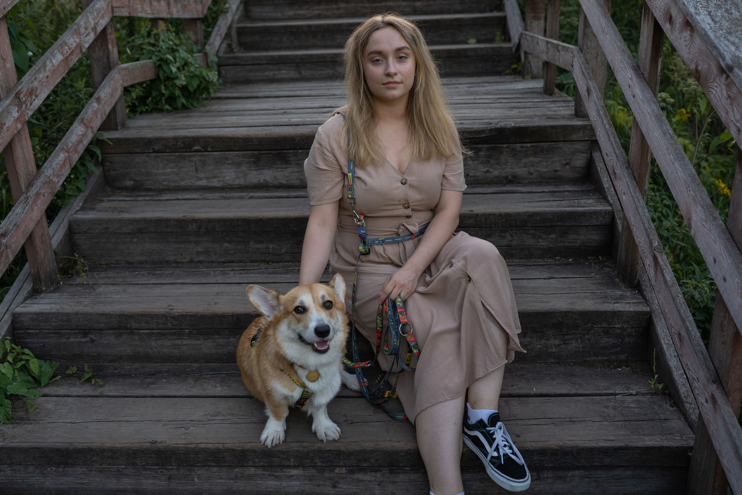 Катя и Боря, Джамгаровский парк. Свадебный фотограф в Москве Анна Полушина