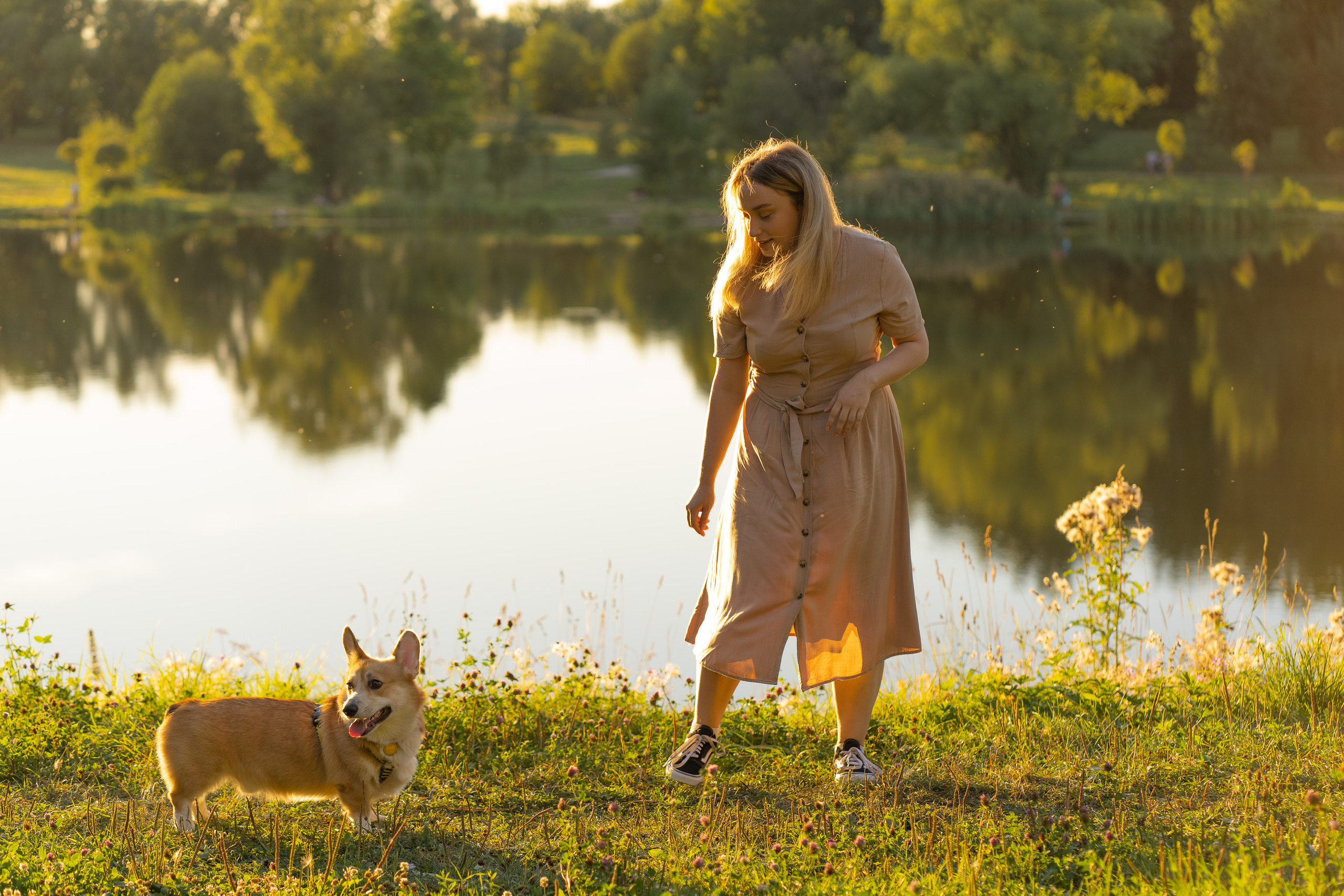 Катя и Боря, Джамгаровский парк. Свадебный фотограф в Москве Анна Полушина