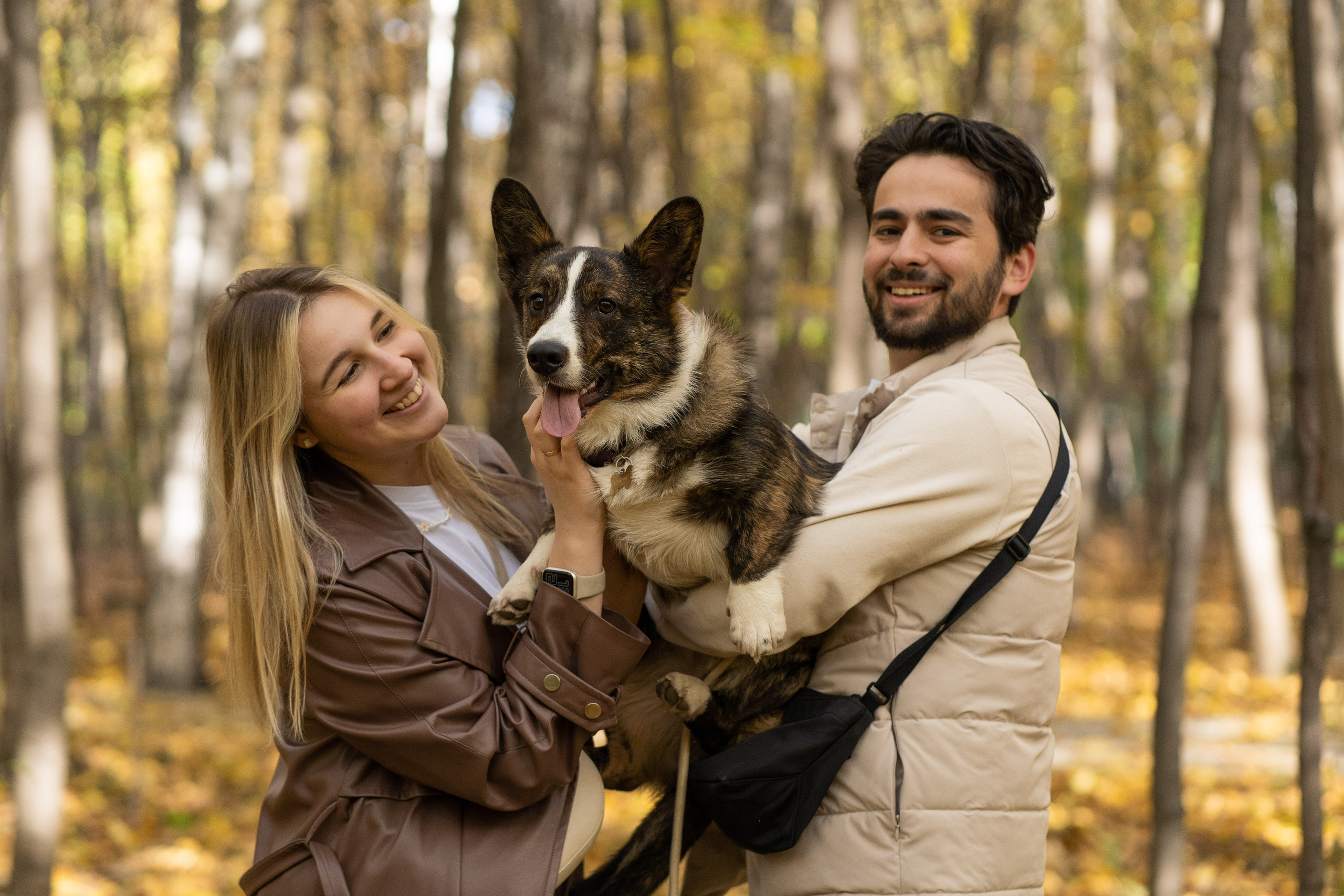 Боря, Даша и Маффин. Свадебный фотограф в Москве Анна Полушина