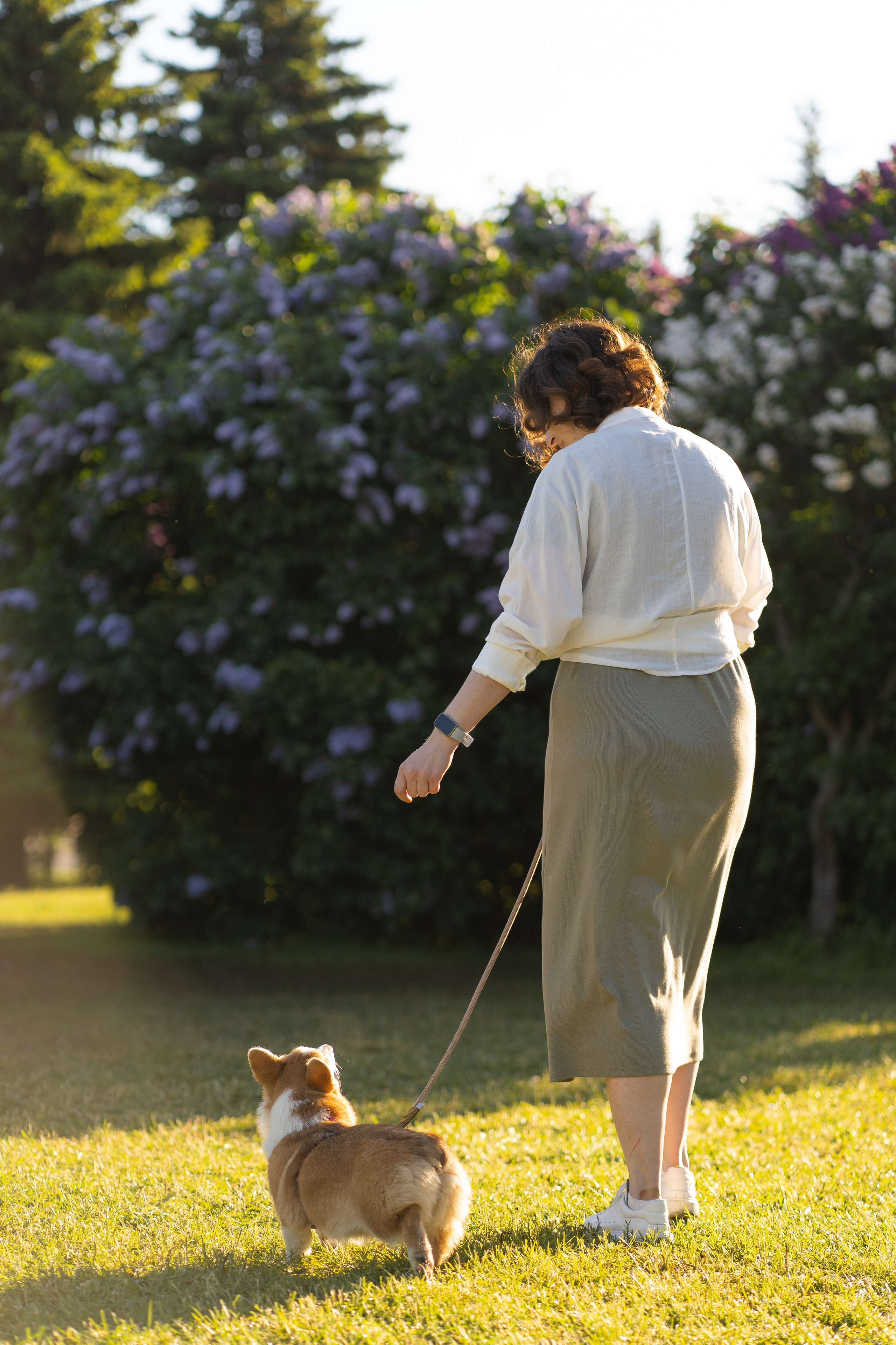 Полина и Стеша, Сиреневый сад. Свадебный фотограф в Москве Анна Полушина