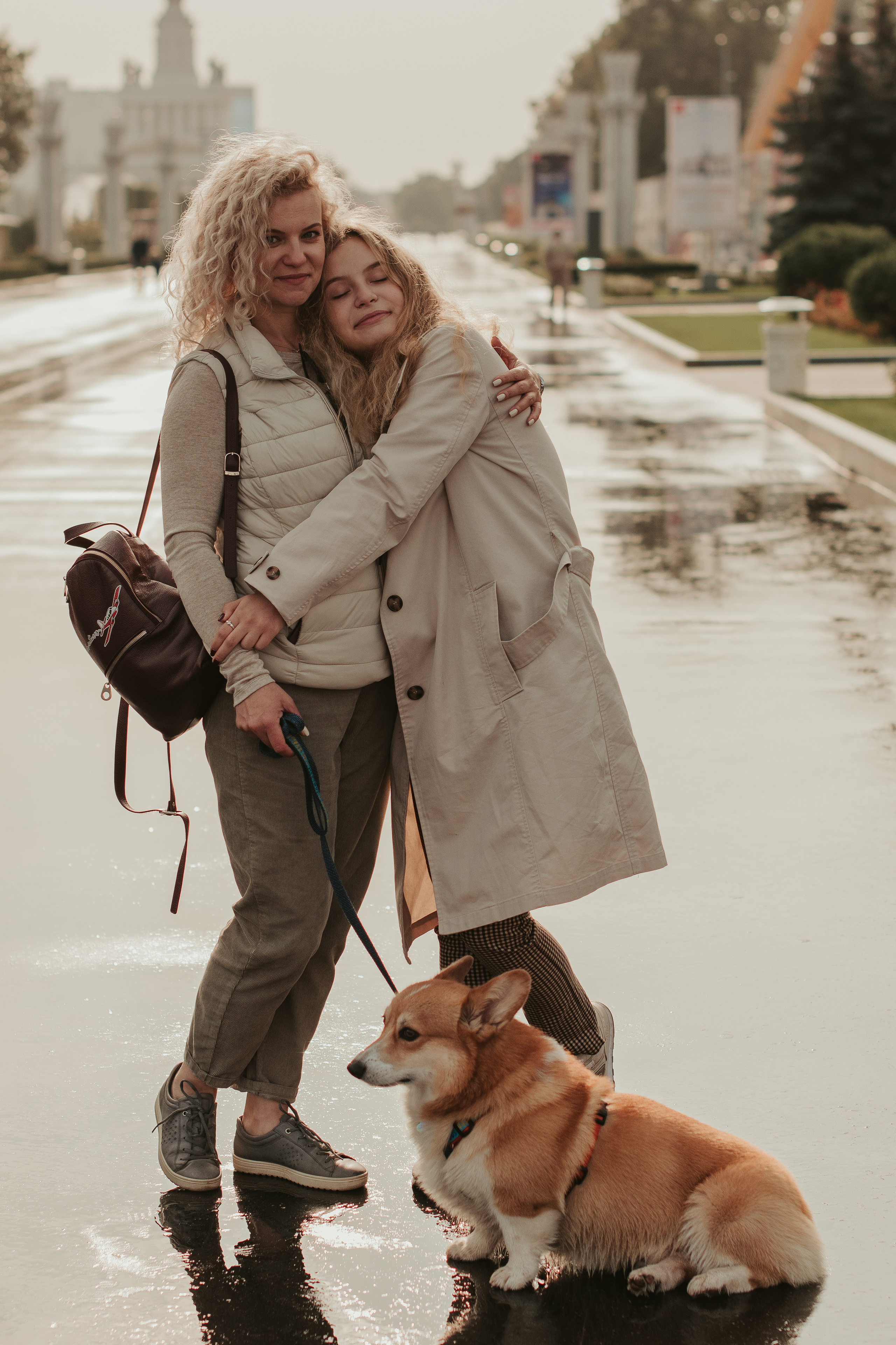 Наташа, Даша и Кевин. Свадебный фотограф в Москве Анна Полушина