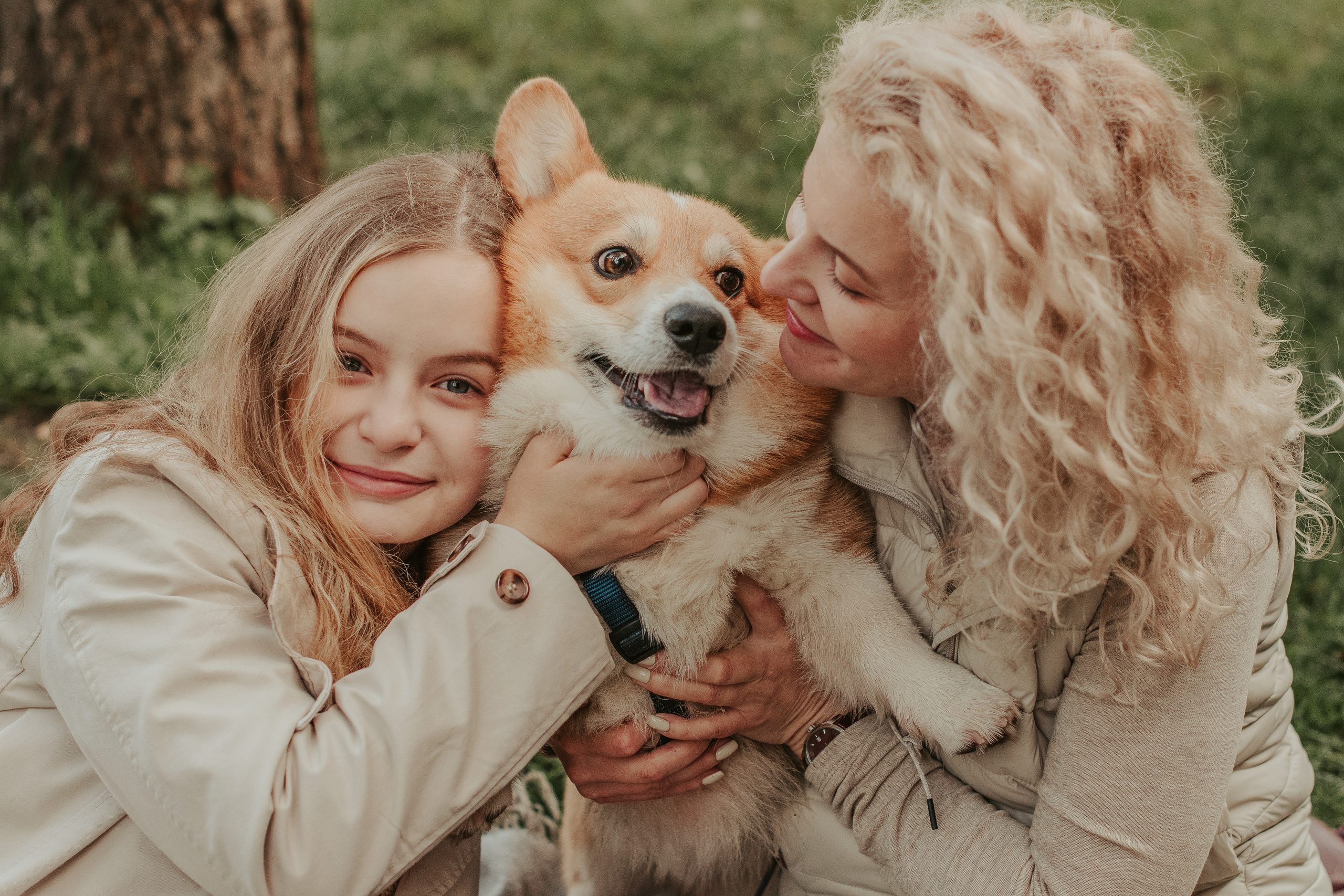 Наташа, Даша и Кевин. Свадебный фотограф в Москве Анна Полушина
