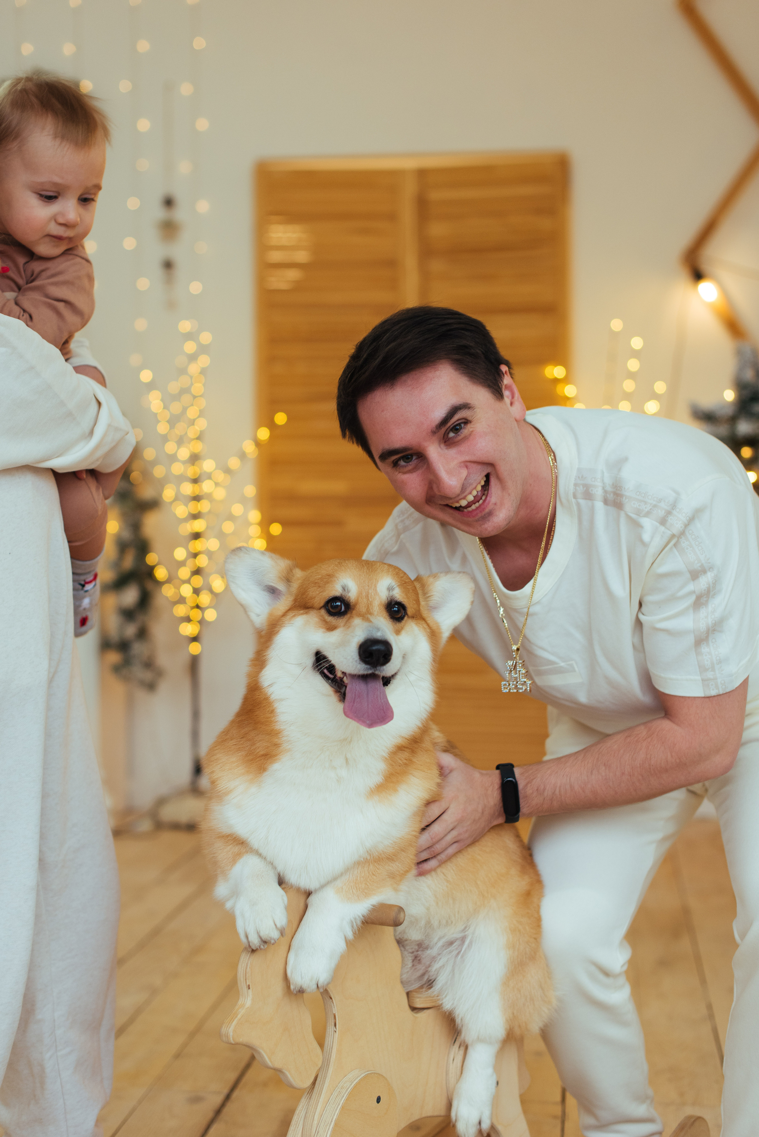 Юлия, Артем, Даня и коржик Дэни. Свадебный фотограф в Москве Анна Полушина