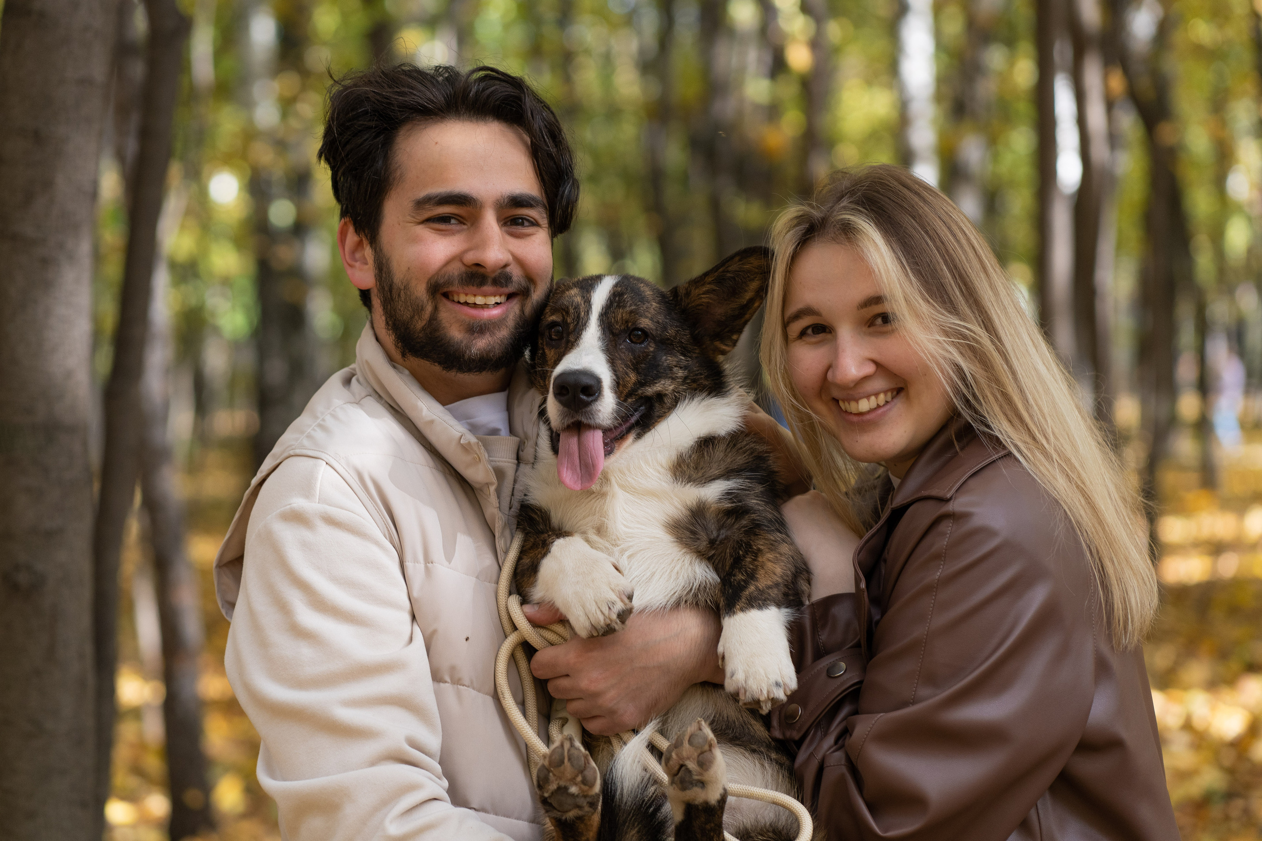 Боря, Даша и Маффин. Свадебный фотограф в Москве Анна Полушина