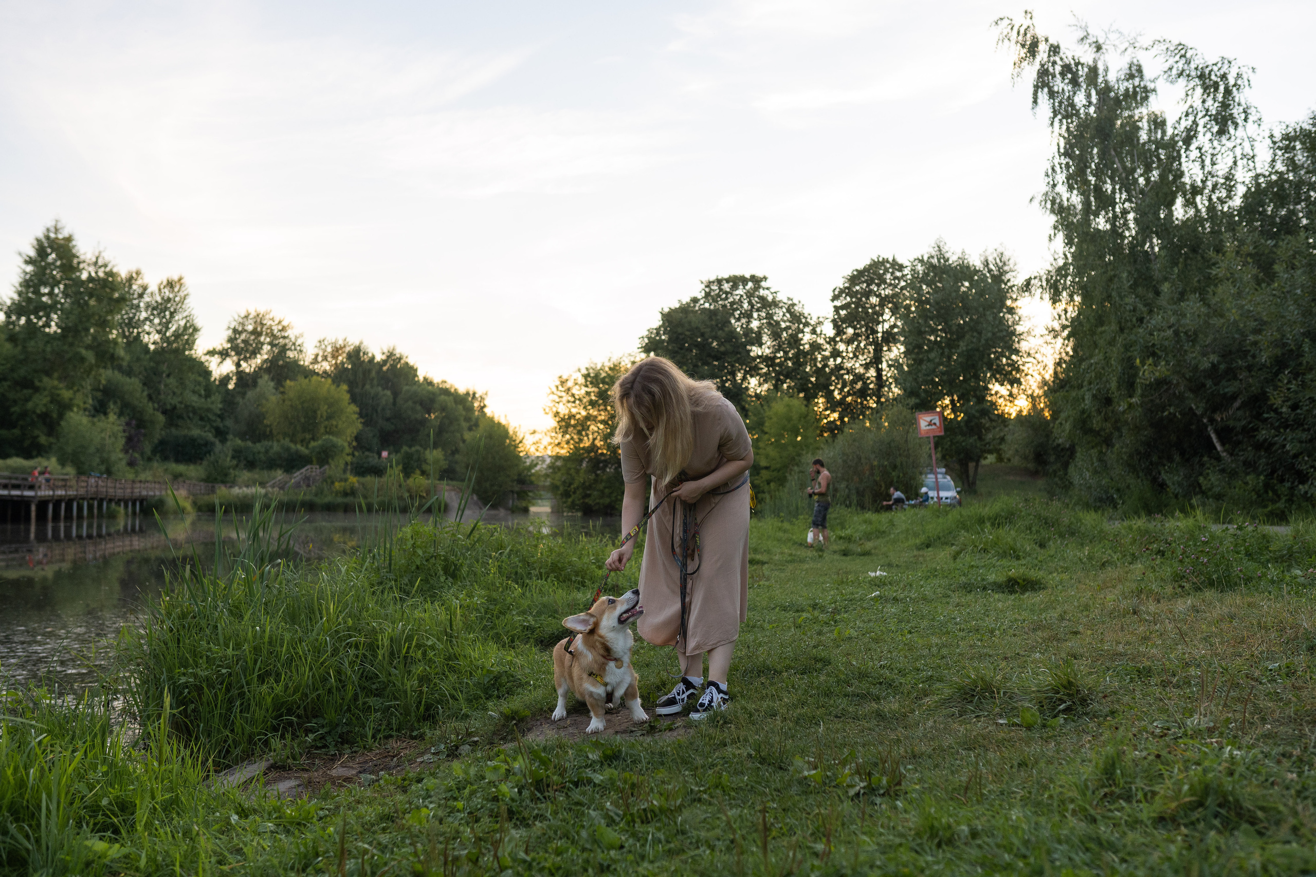 Катя и Боря, Джамгаровский парк. Свадебный фотограф в Москве Анна Полушина