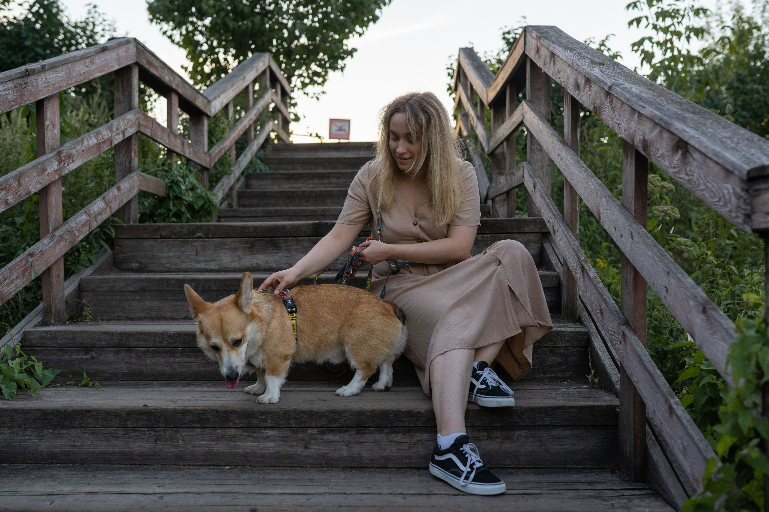 Катя и Боря, Джамгаровский парк. Свадебный фотограф в Москве Анна Полушина