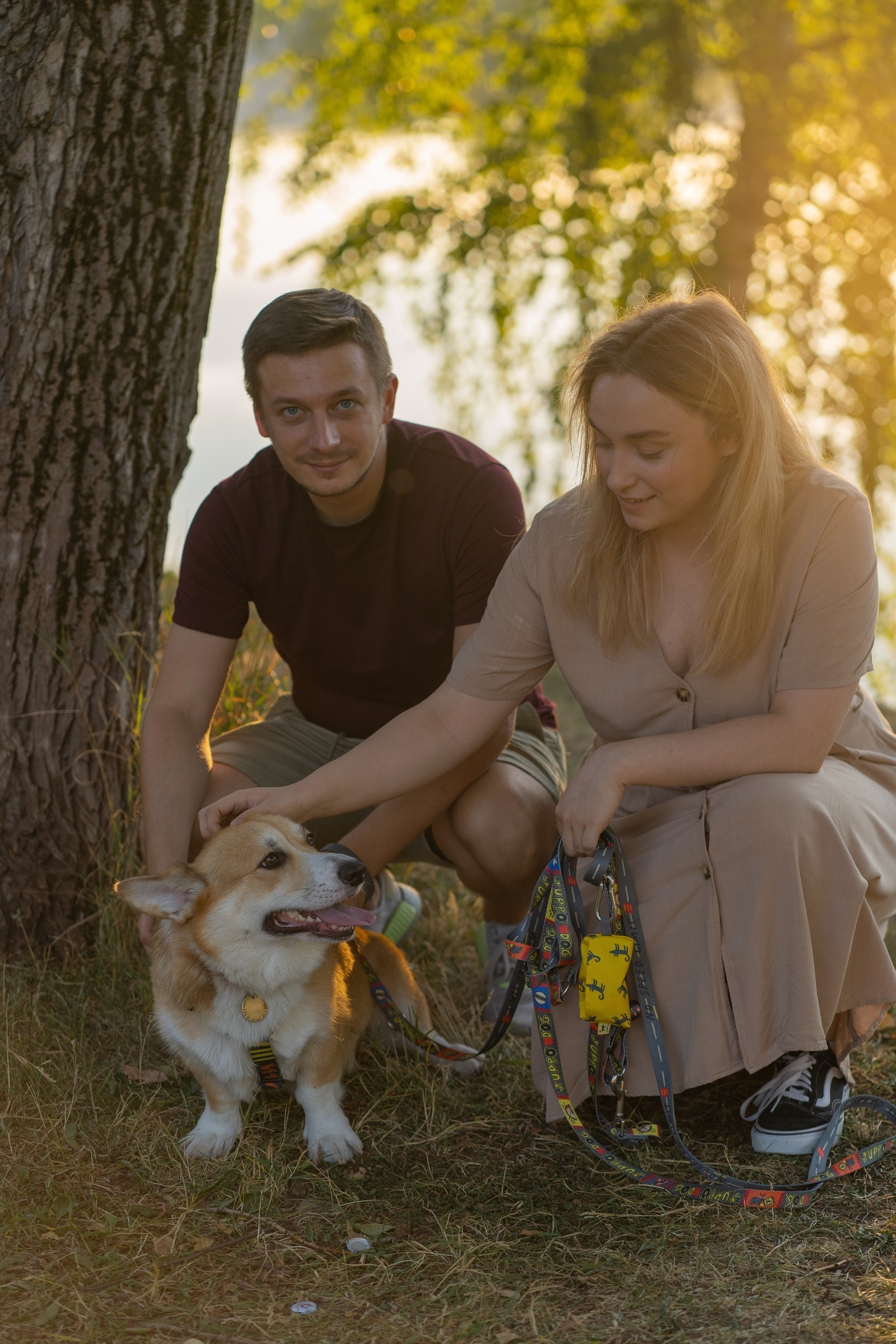 Катя и Боря, Джамгаровский парк. Свадебный фотограф в Москве Анна Полушина