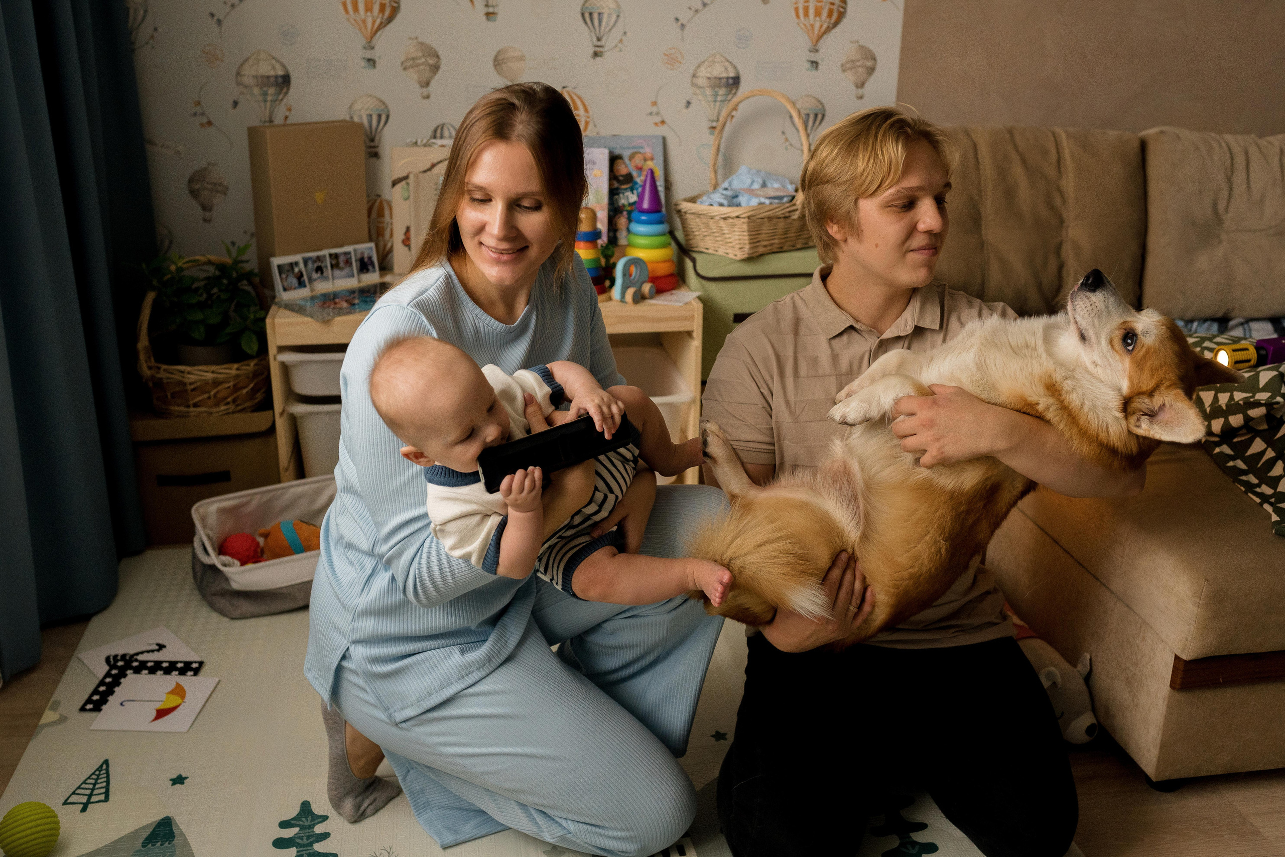 Семейная фотосессия в Москве, семейный фотограф Анна Полушина. Свадебный фотограф в Москве Анна Полушина