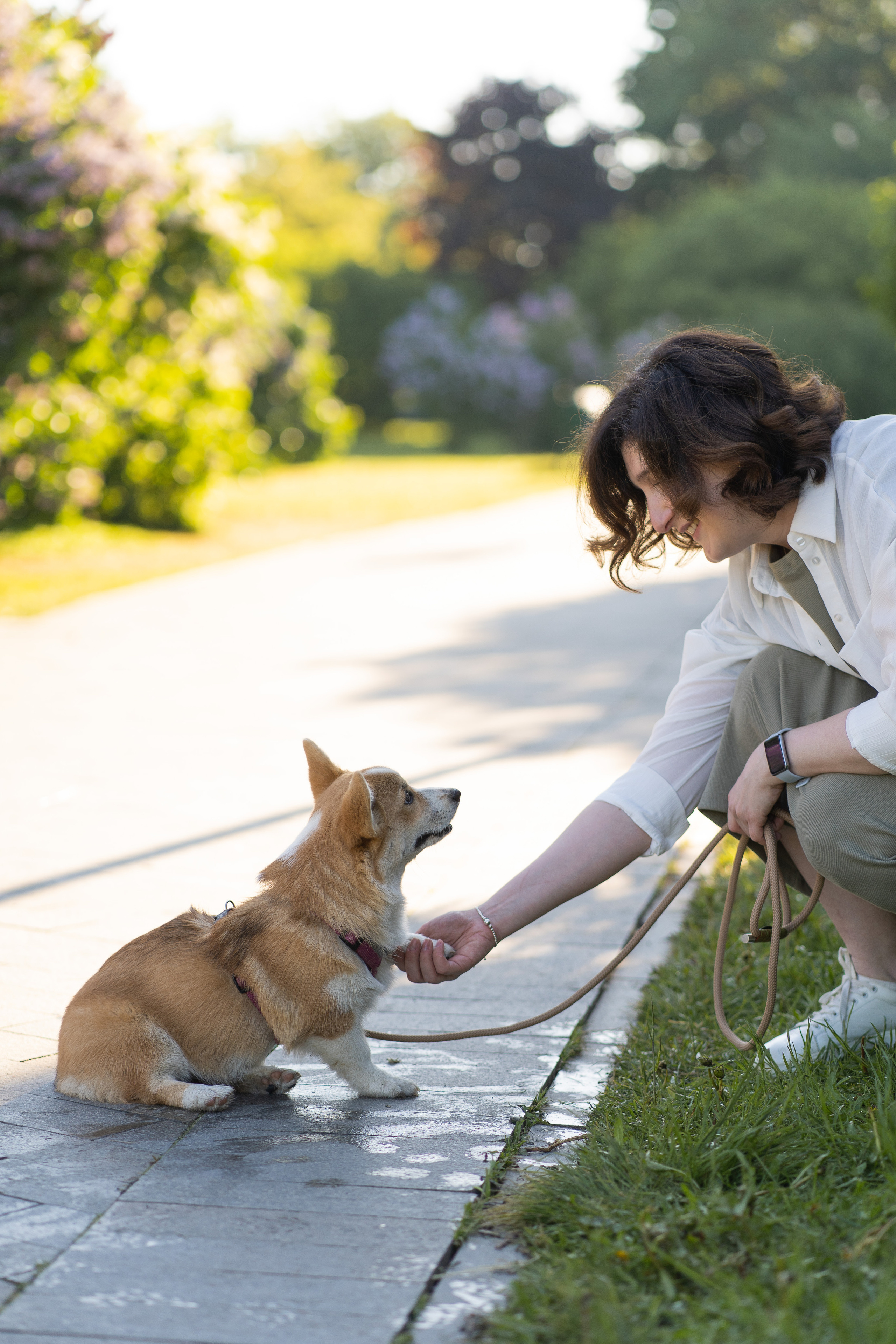 Полина и Стеша, Сиреневый сад. Свадебный фотограф в Москве Анна Полушина