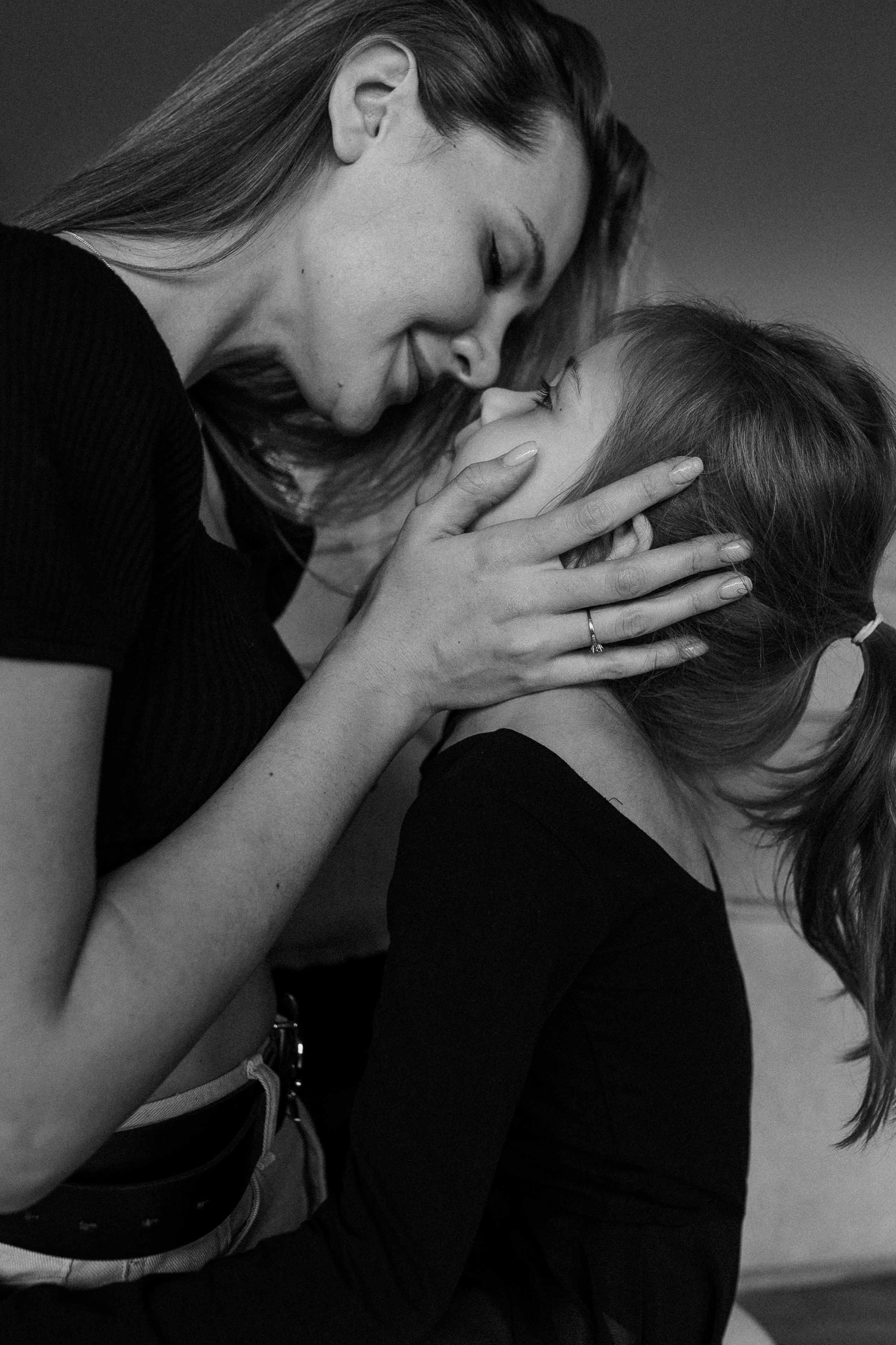 Семейная фотосессия в студии в Москве, семейный фотограф Анна Полушина. Свадебный фотограф в Москве Анна Полушина