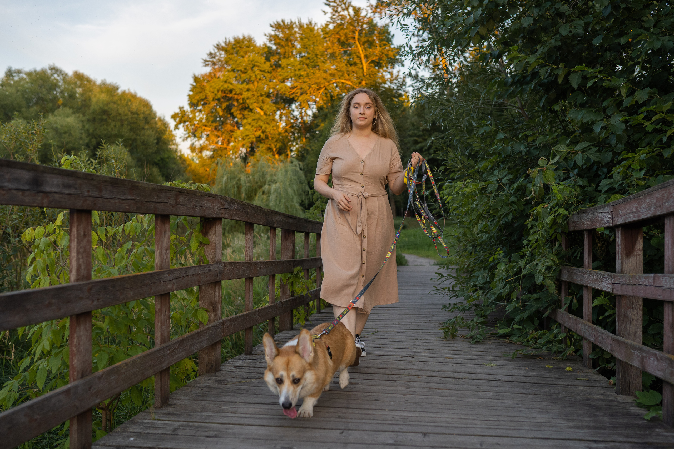 Катя и Боря, Джамгаровский парк. Свадебный фотограф в Москве Анна Полушина