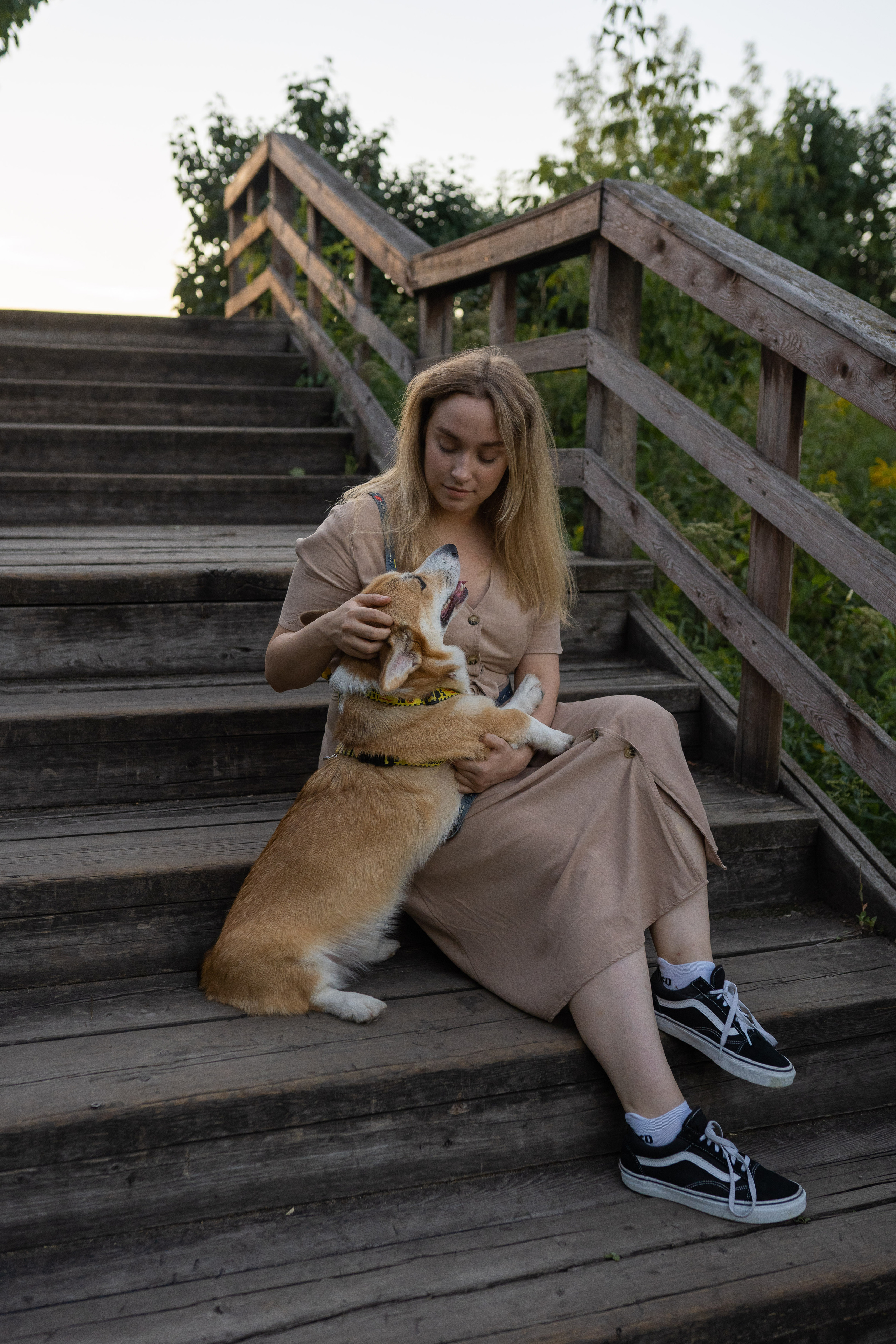 Катя и Боря, Джамгаровский парк. Свадебный фотограф в Москве Анна Полушина