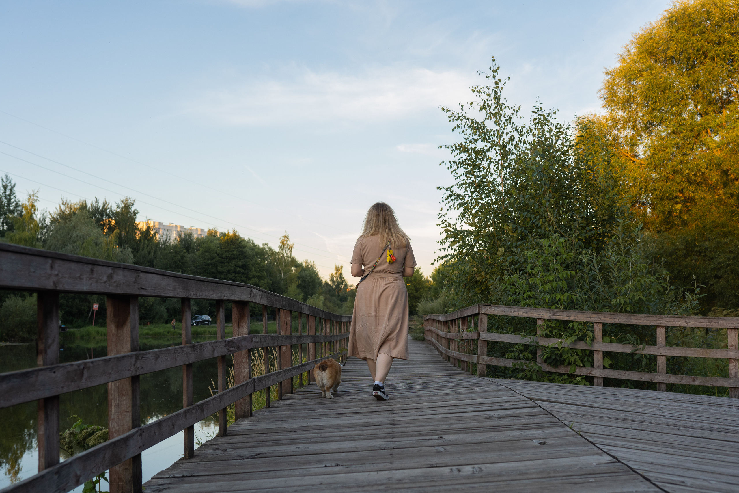 Катя и Боря, Джамгаровский парк. Свадебный фотограф в Москве Анна Полушина