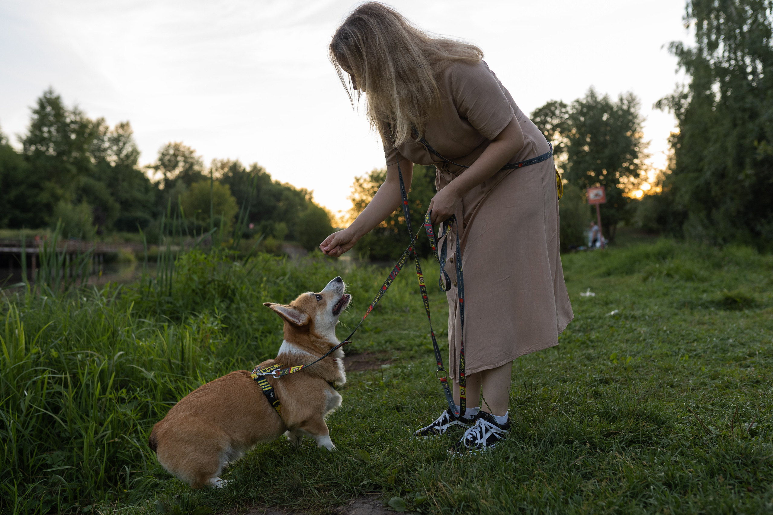 Катя и Боря, Джамгаровский парк. Свадебный фотограф в Москве Анна Полушина