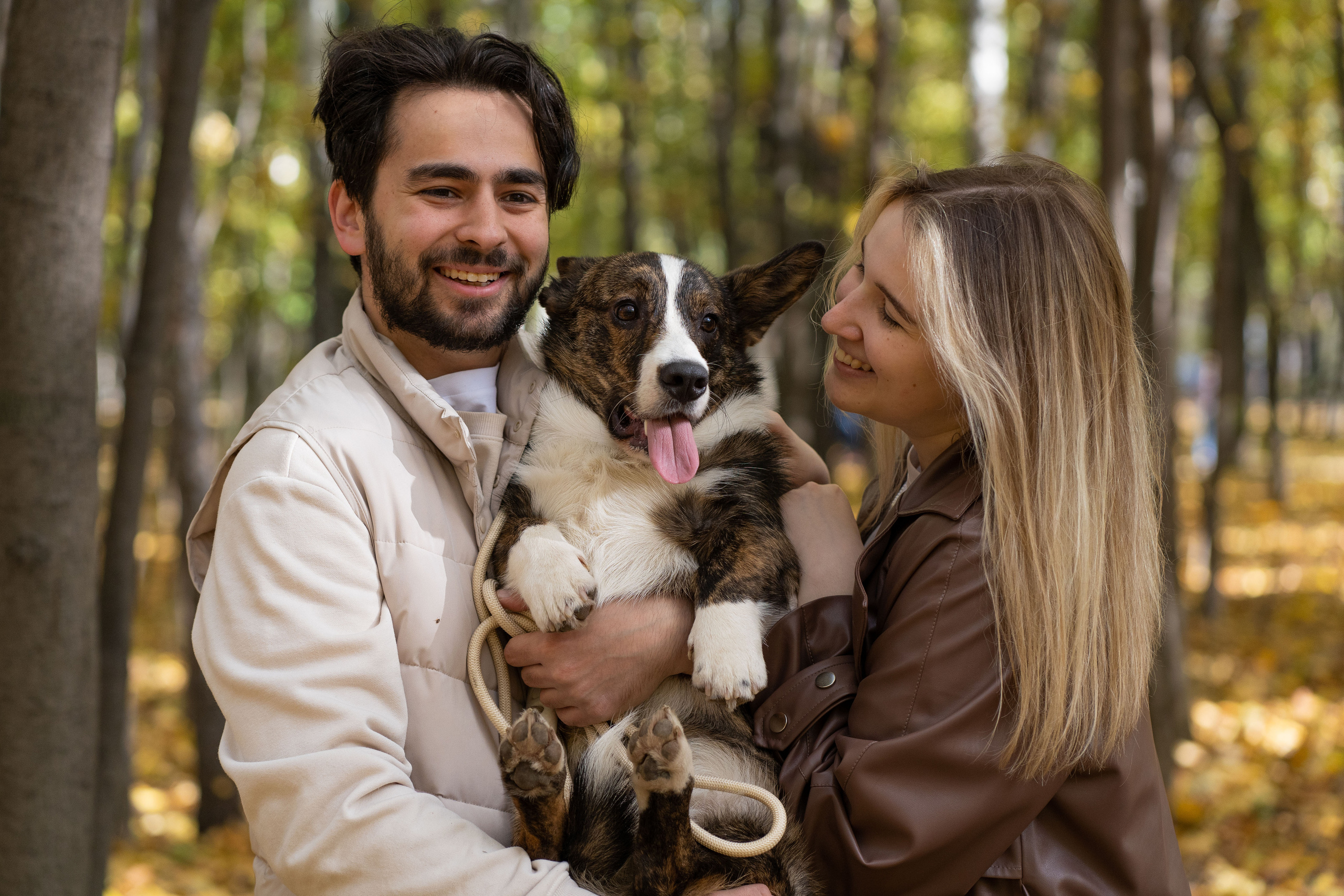 Боря, Даша и Маффин. Свадебный фотограф в Москве Анна Полушина