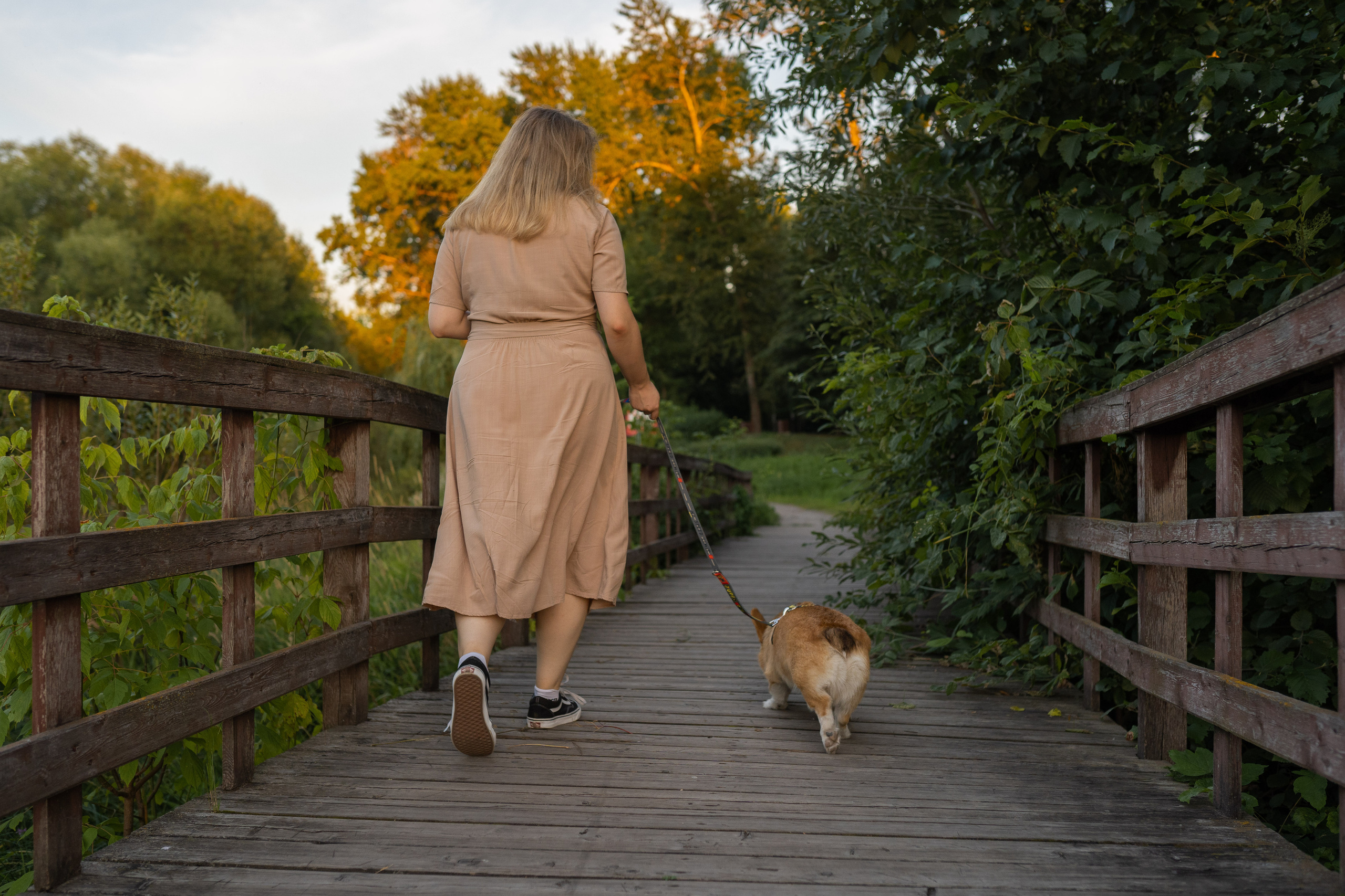 Катя и Боря, Джамгаровский парк. Свадебный фотограф в Москве Анна Полушина