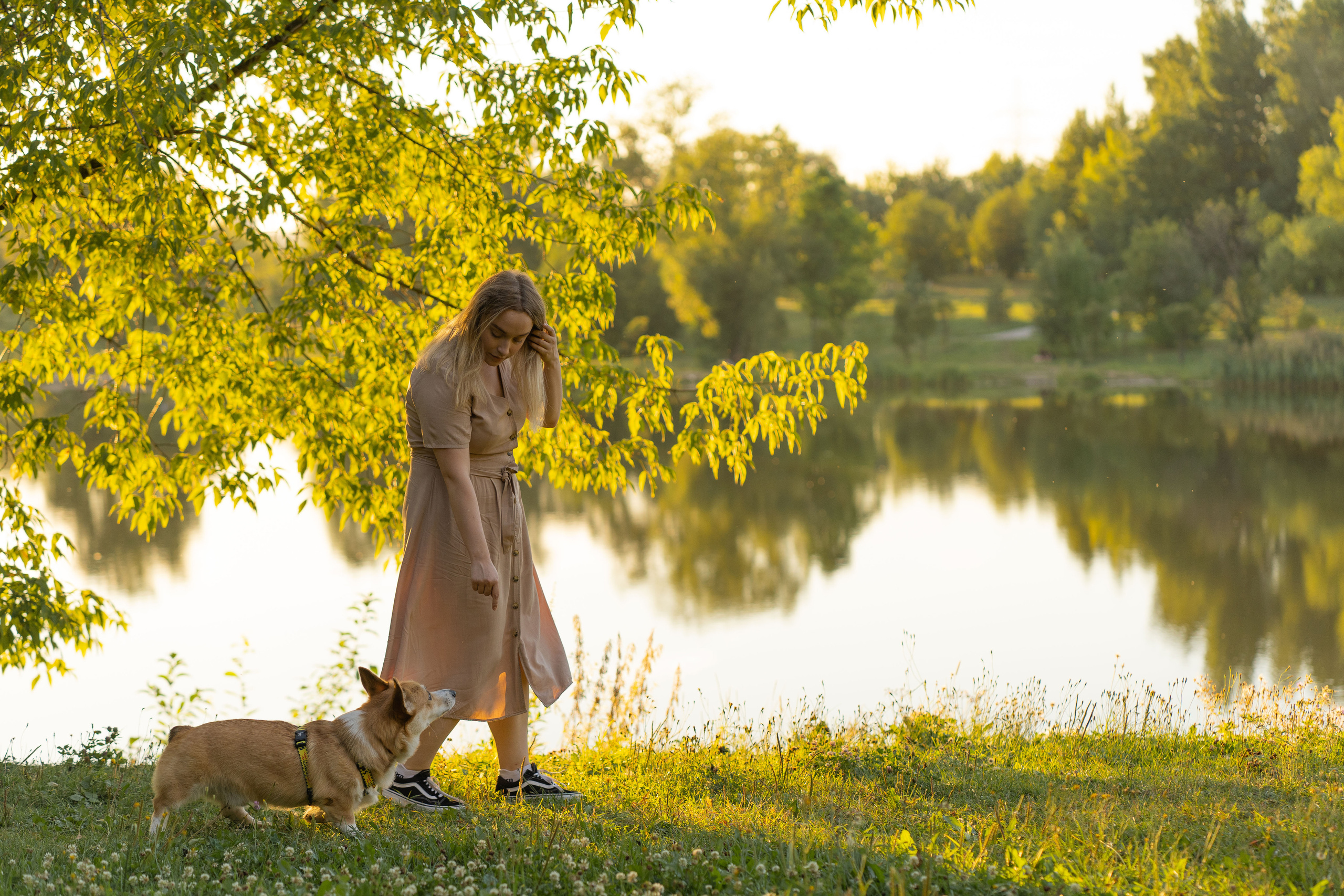 Катя и Боря, Джамгаровский парк. Свадебный фотограф в Москве Анна Полушина