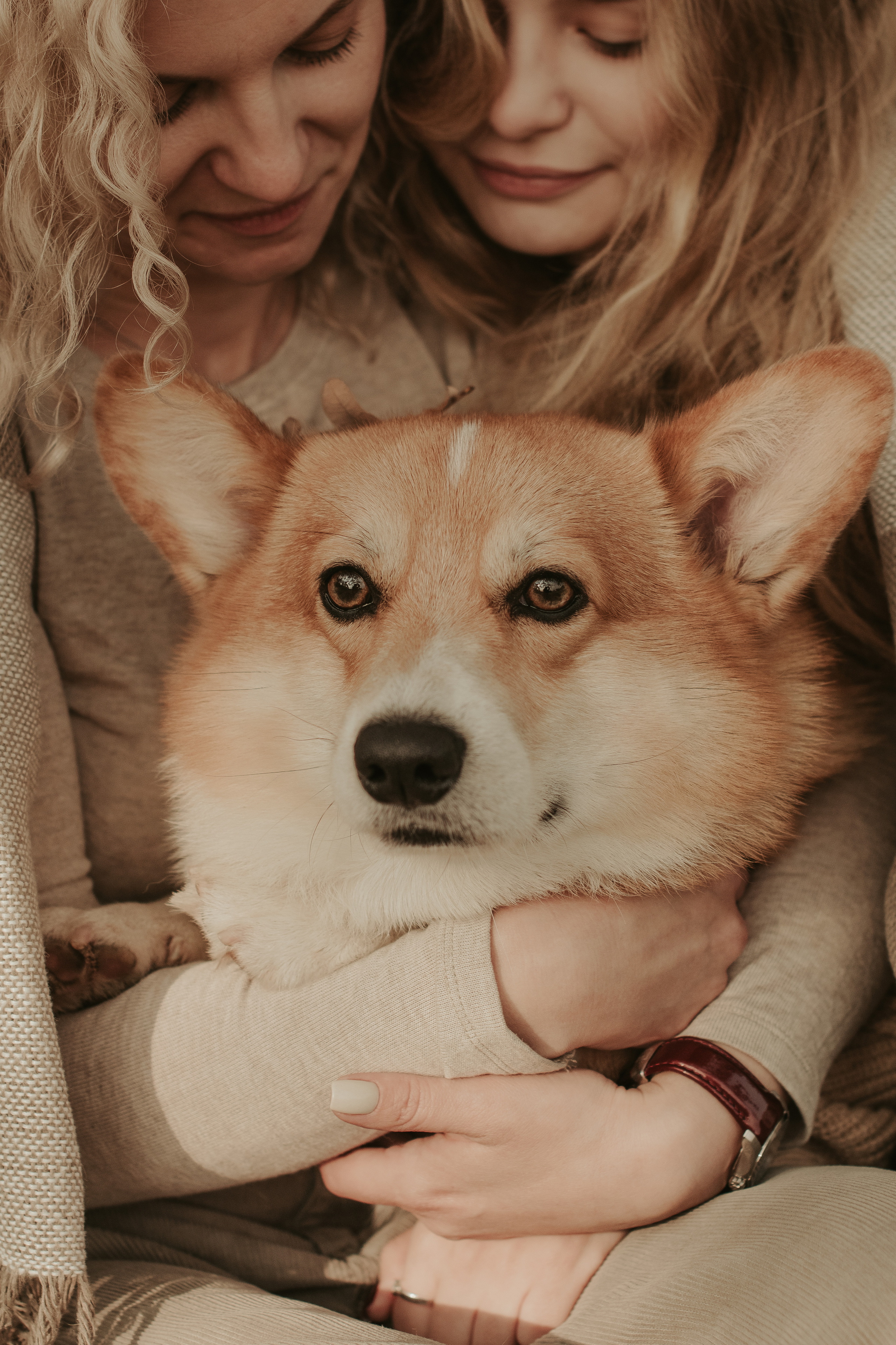 Наташа, Даша и Кевин. Свадебный фотограф в Москве Анна Полушина