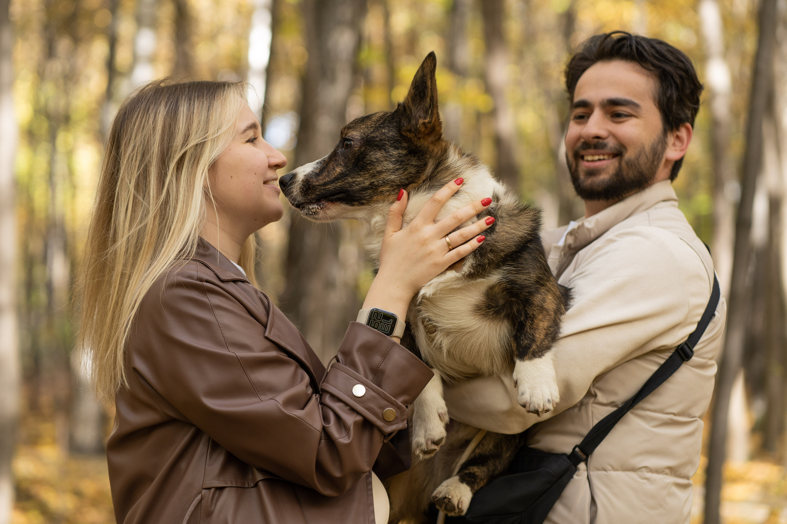 Боря, Даша и Маффин. Свадебный фотограф в Москве Анна Полушина
