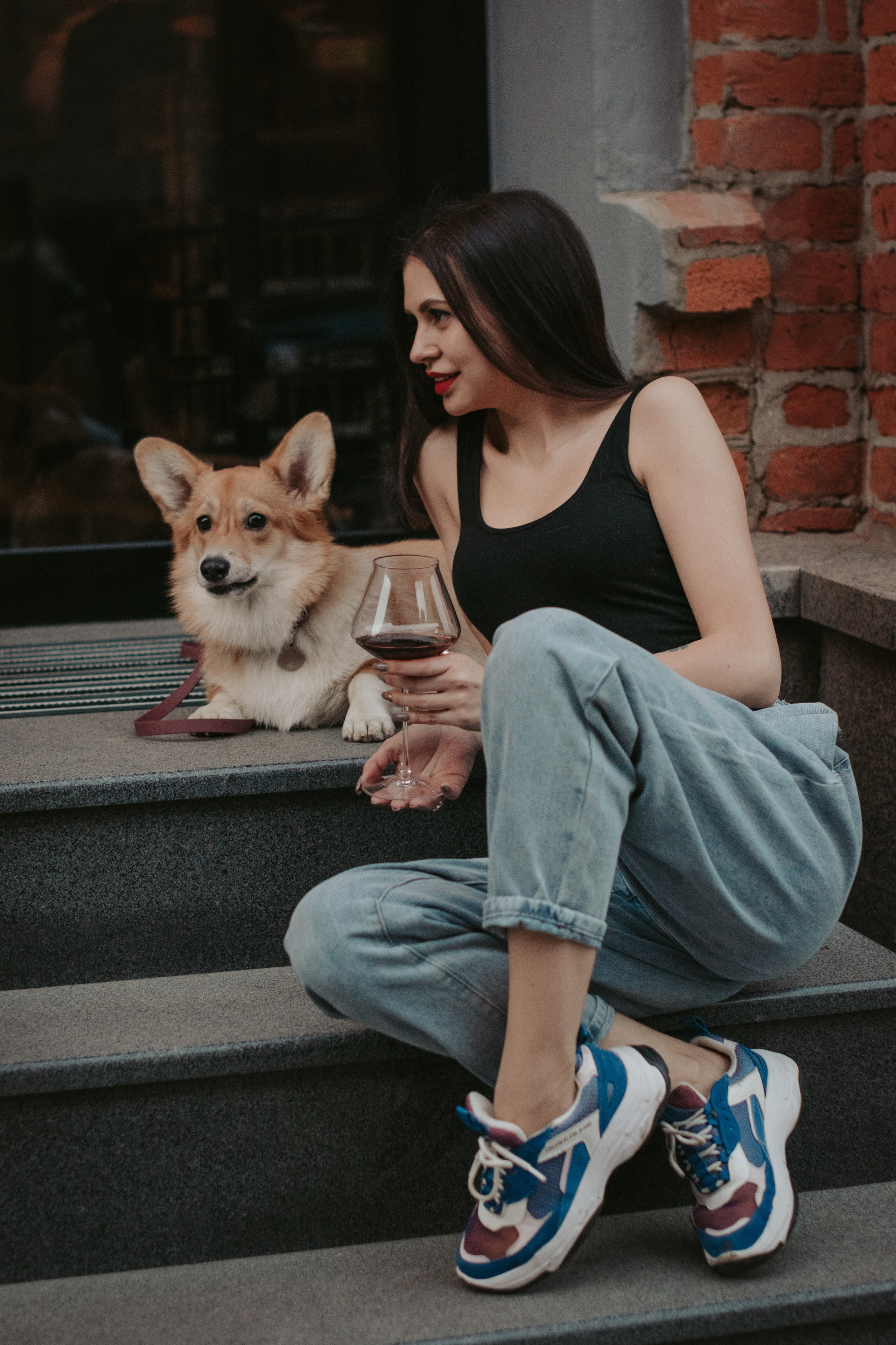 Марина и Мася, Новодевичий сквер. Свадебный фотограф в Москве Анна Полушина