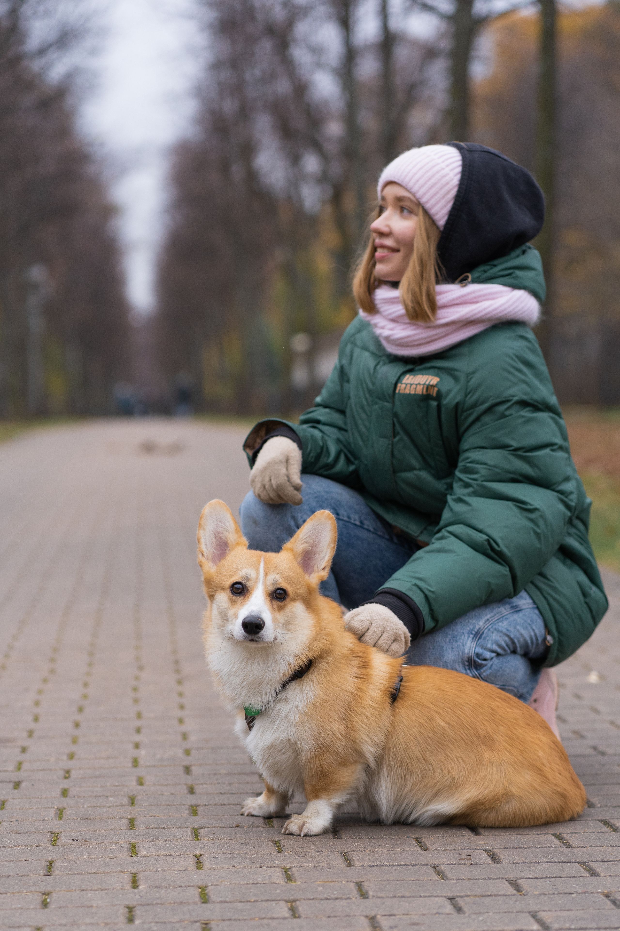 Ульяна, Рома, корги Эйс. Свадебный фотограф в Москве Анна Полушина
