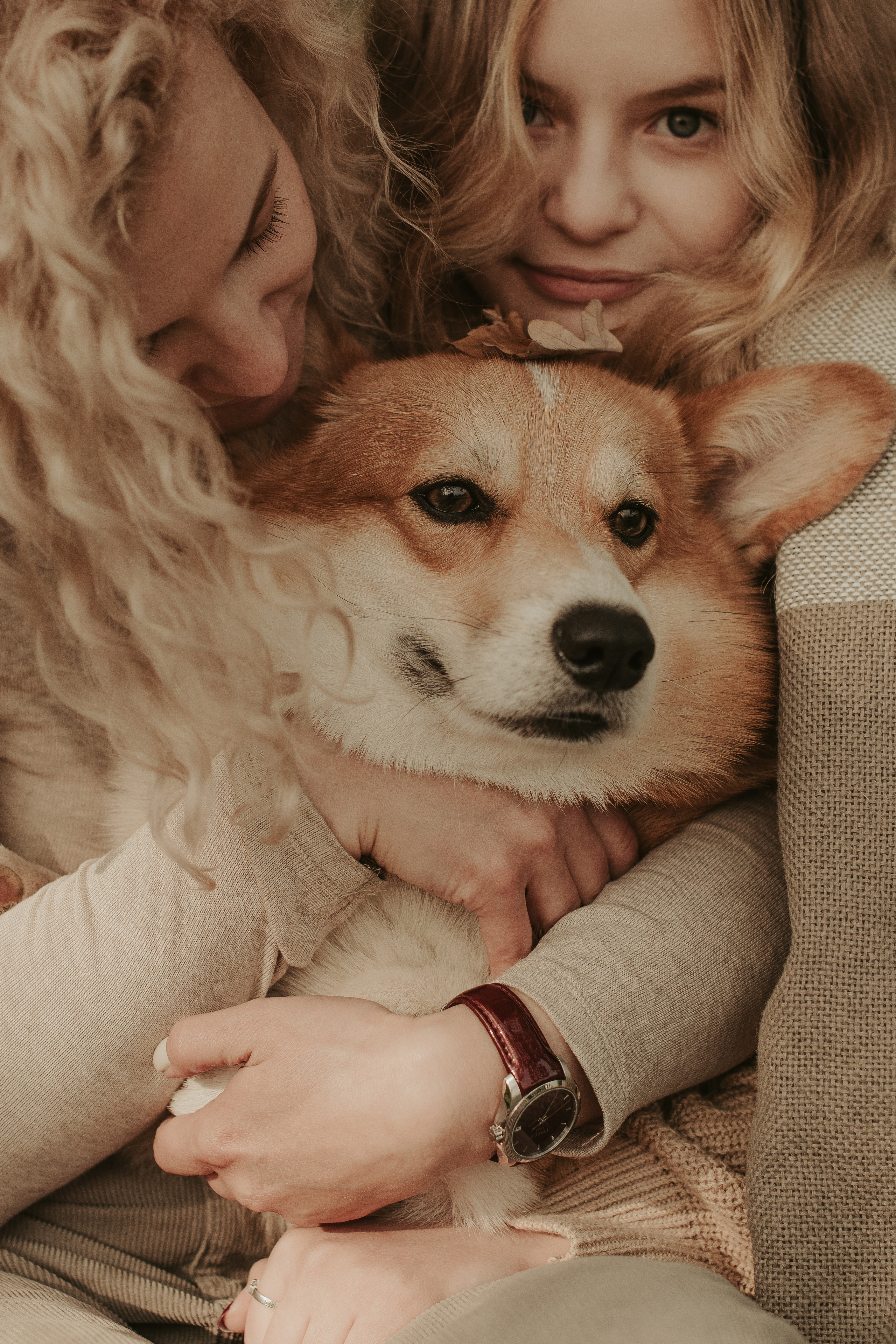 Наташа, Даша и Кевин. Свадебный фотограф в Москве Анна Полушина
