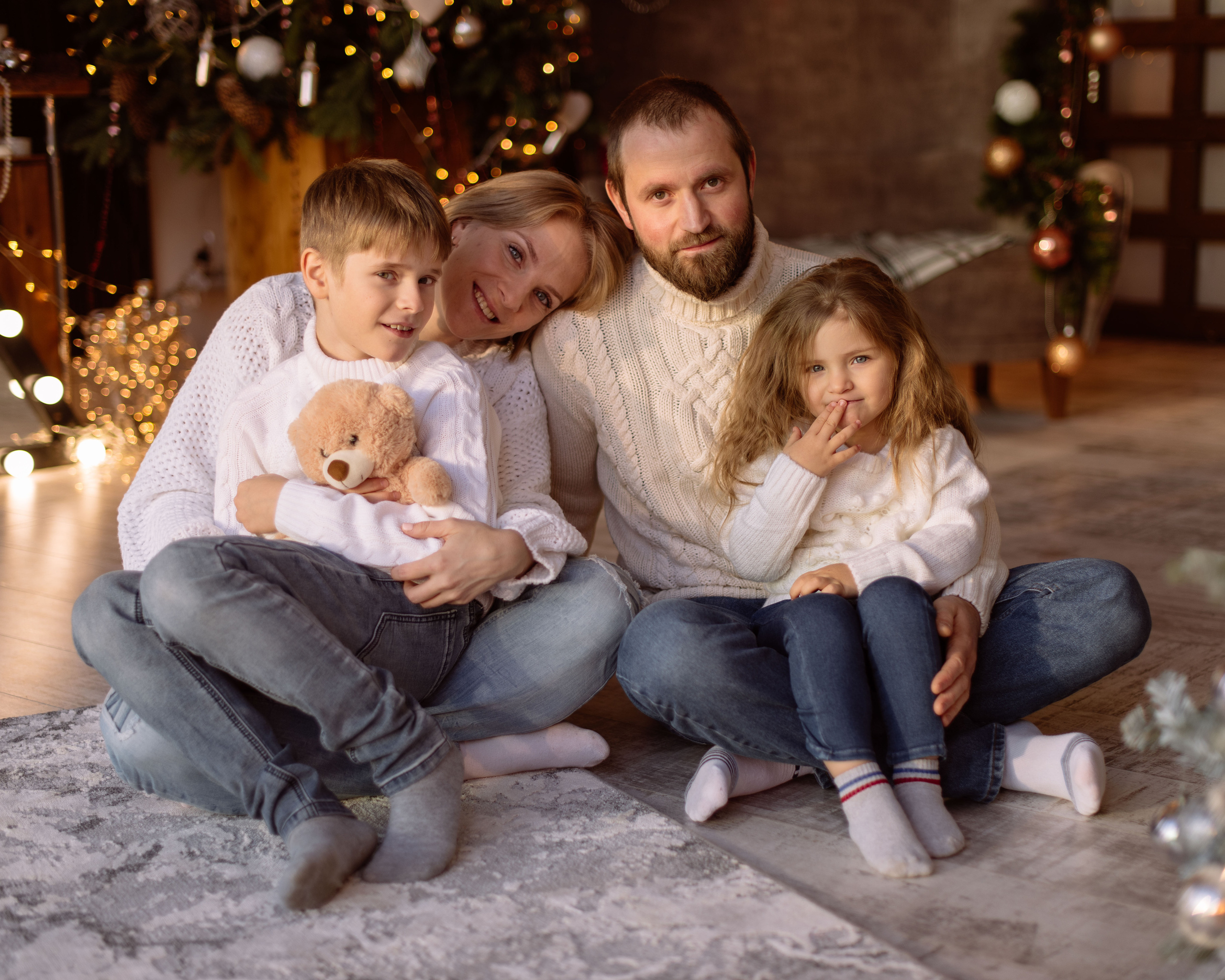 Алла и семья. Свадебный фотограф в Москве Анна Полушина