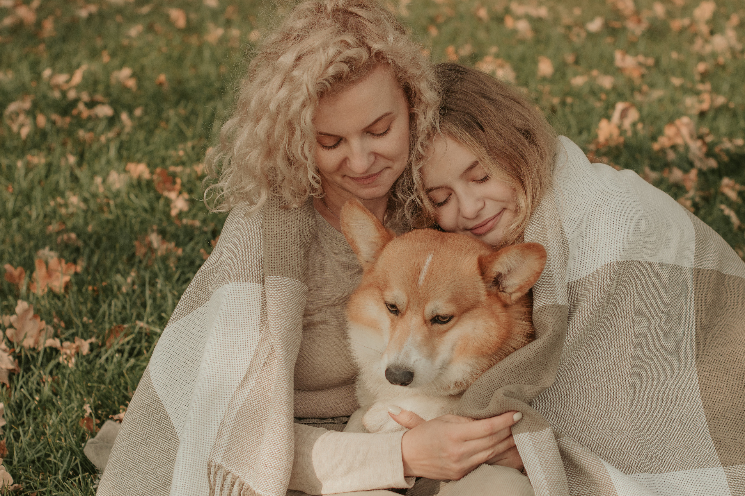 Наташа, Даша и Кевин. Свадебный фотограф в Москве Анна Полушина