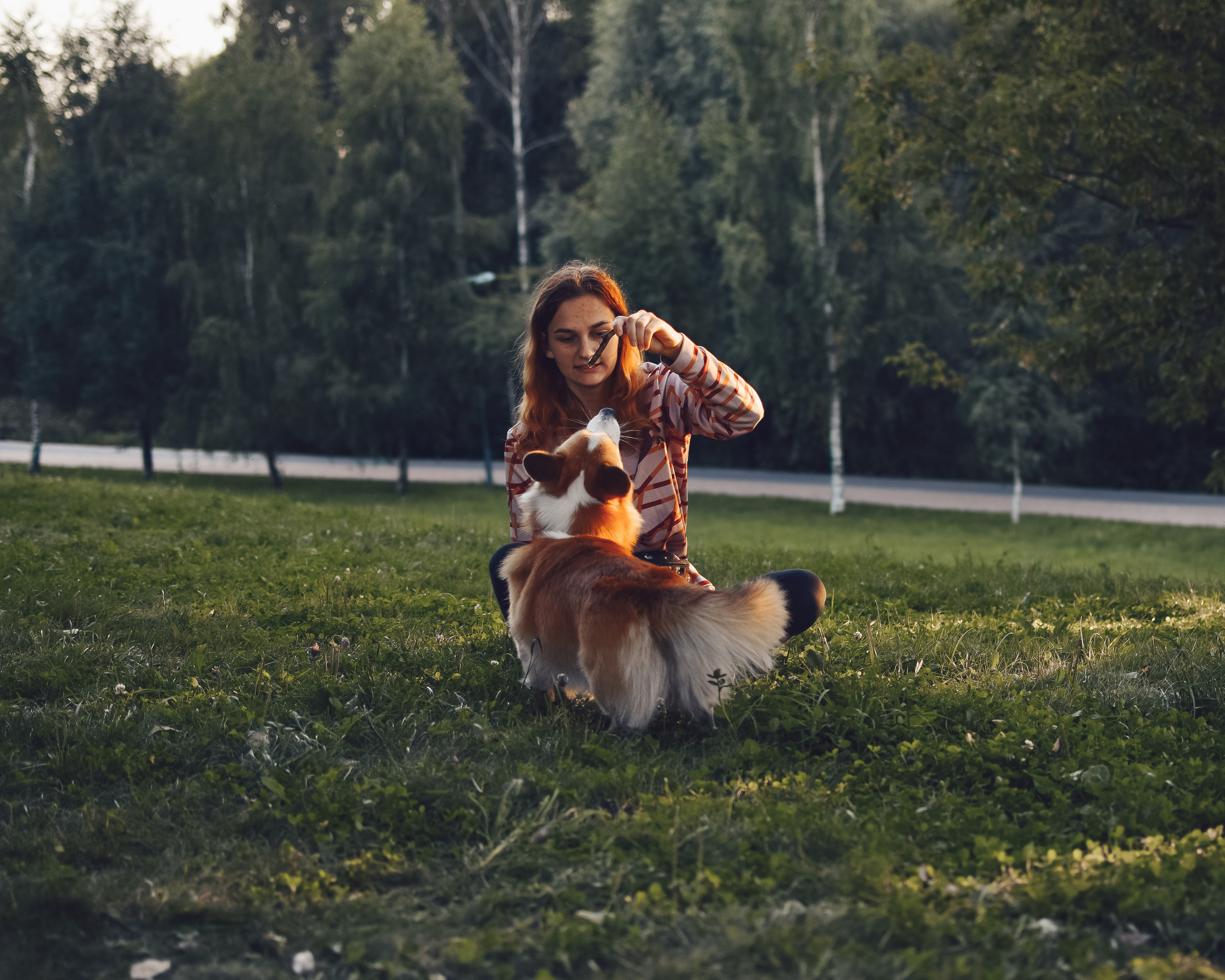 Алина и Ройс, парк на Яузе. Свадебный фотограф в Москве Анна Полушина