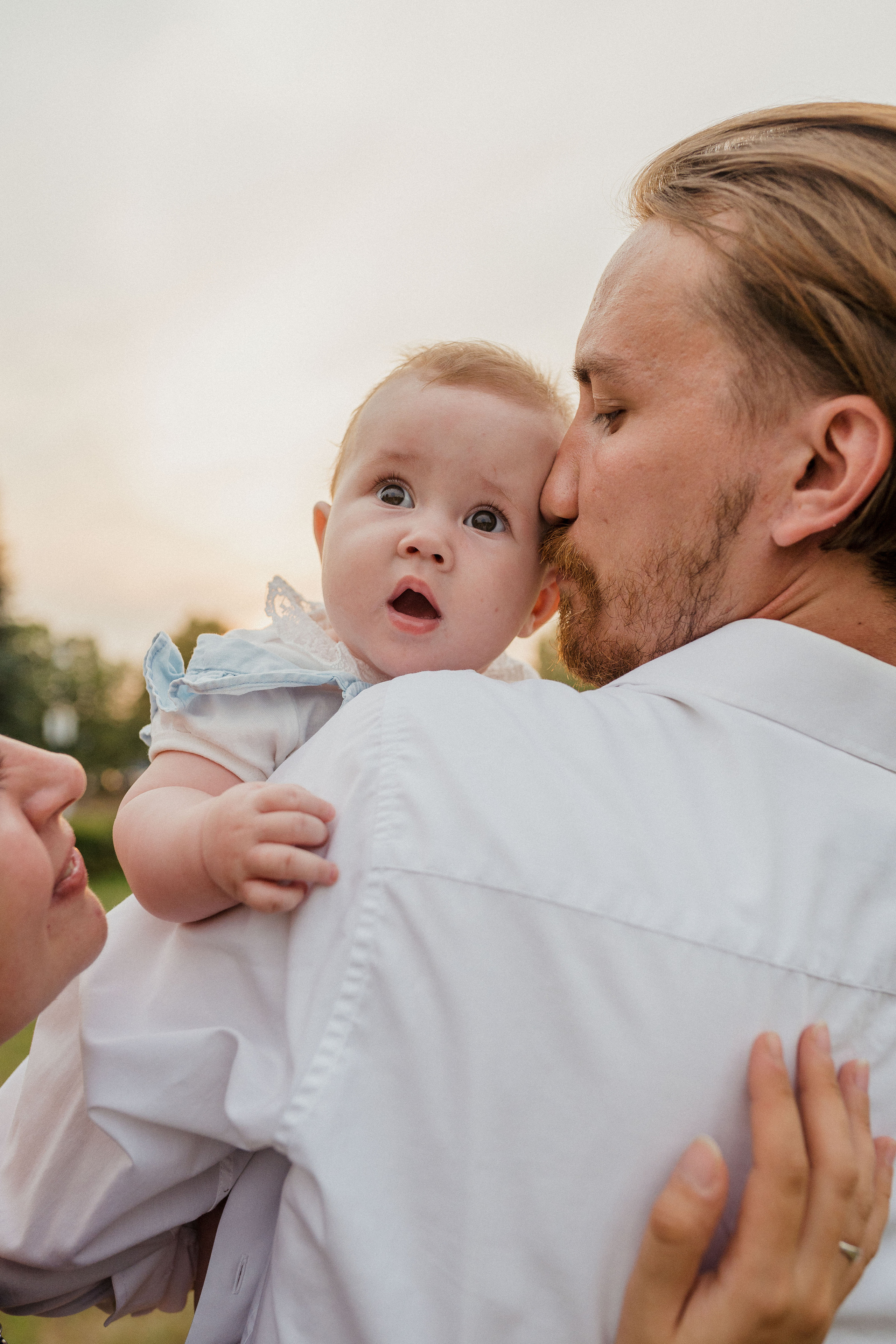 Семейная фотосессия в студии в Москве, семейный фотограф Анна Полушина. Свадебный фотограф в Москве Анна Полушина