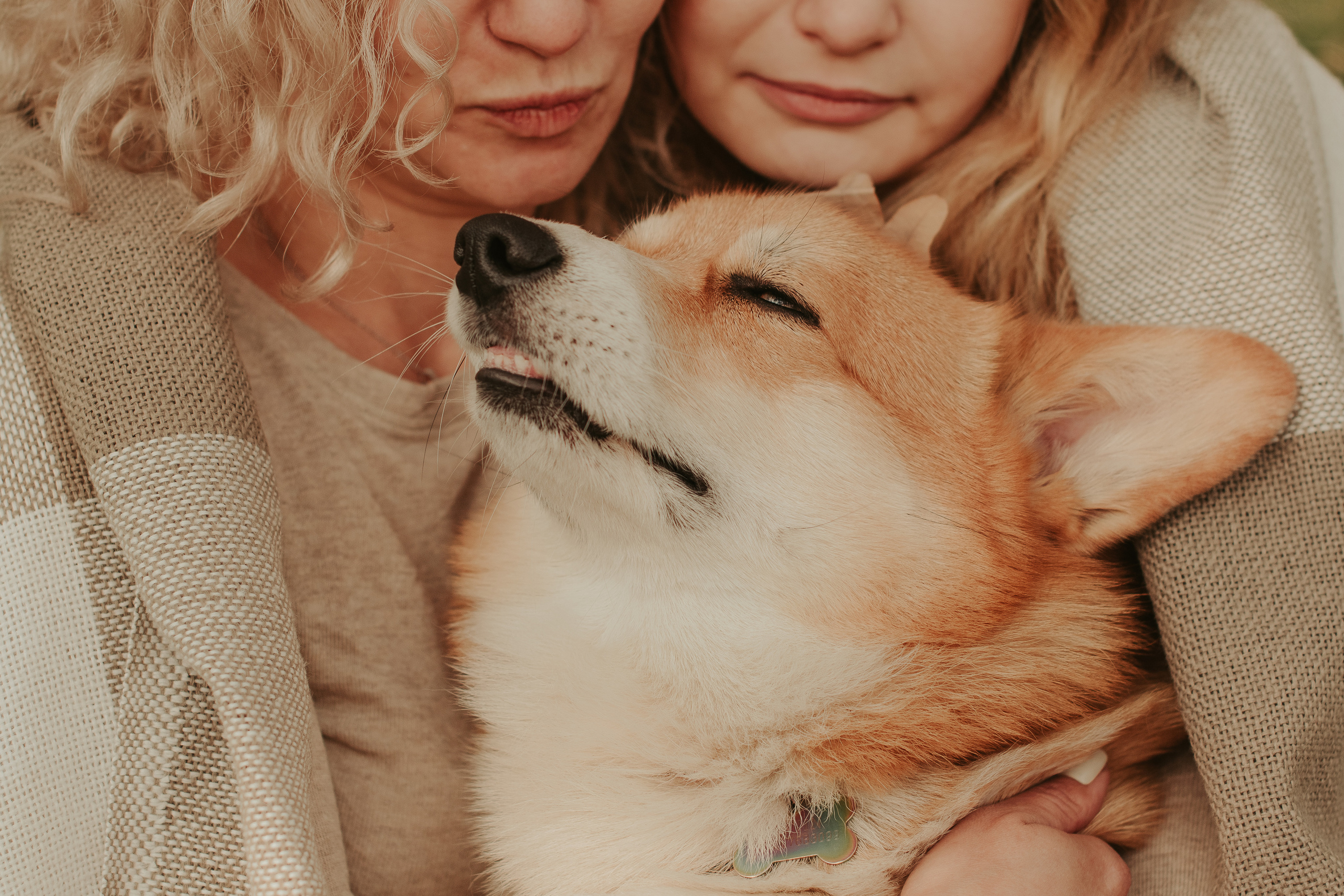 Наташа, Даша и Кевин. Свадебный фотограф в Москве Анна Полушина