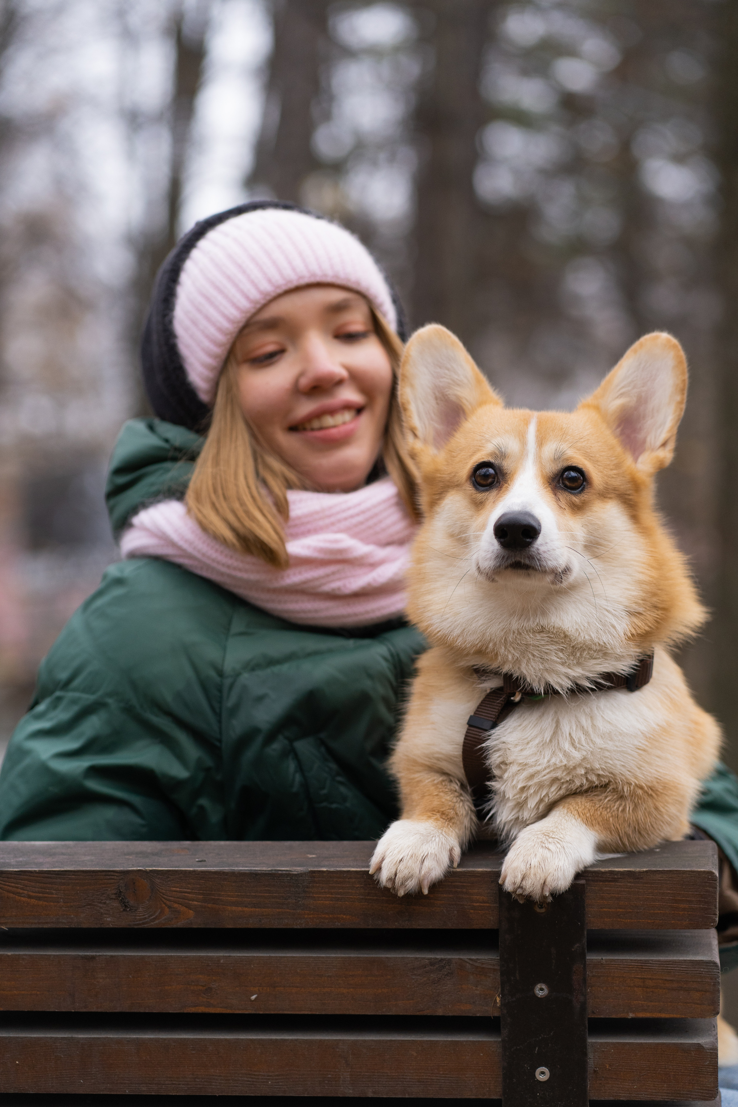 Ульяна, Рома, корги Эйс. Свадебный фотограф в Москве Анна Полушина