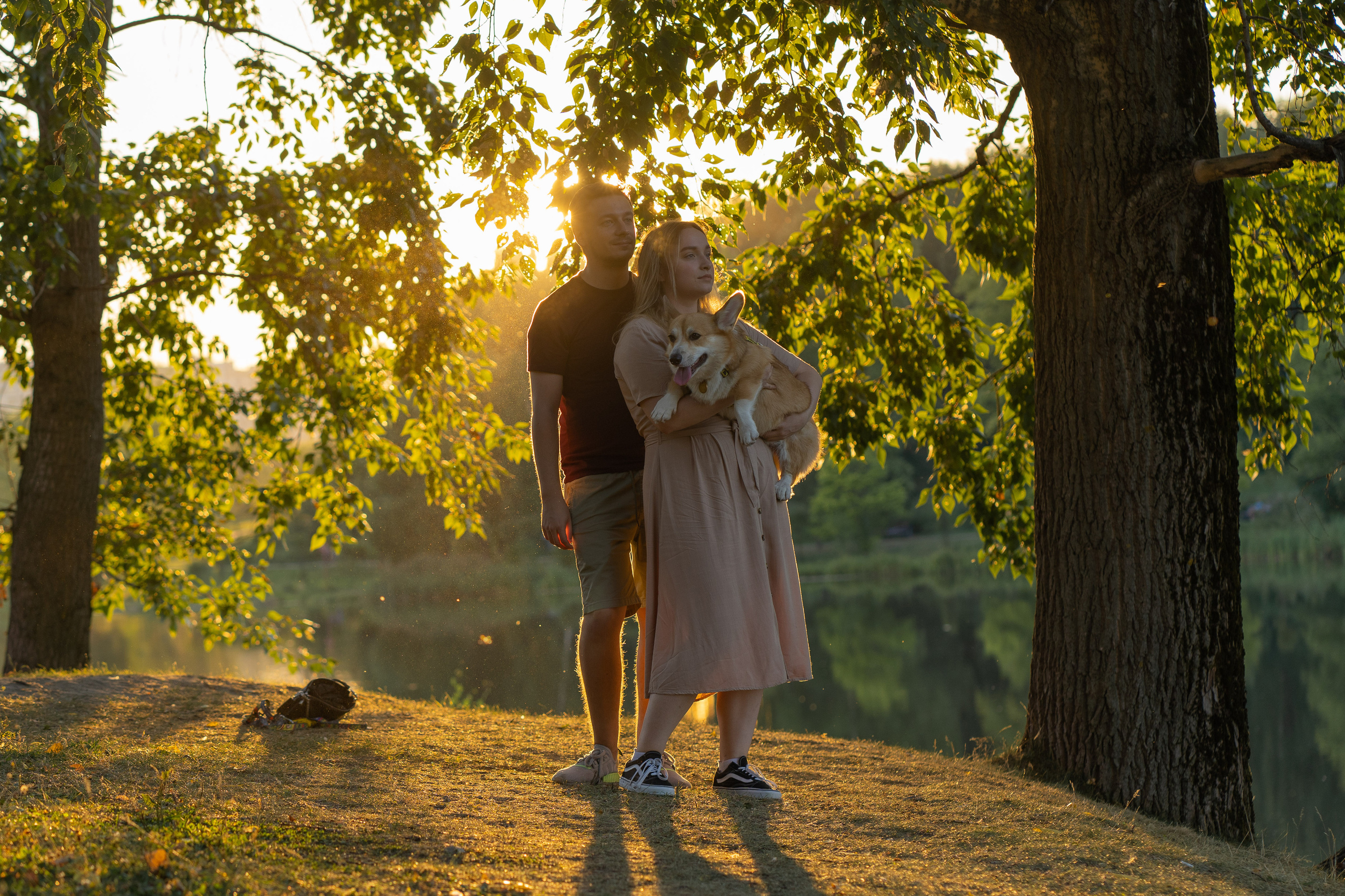 Катя и Боря, Джамгаровский парк. Свадебный фотограф в Москве Анна Полушина