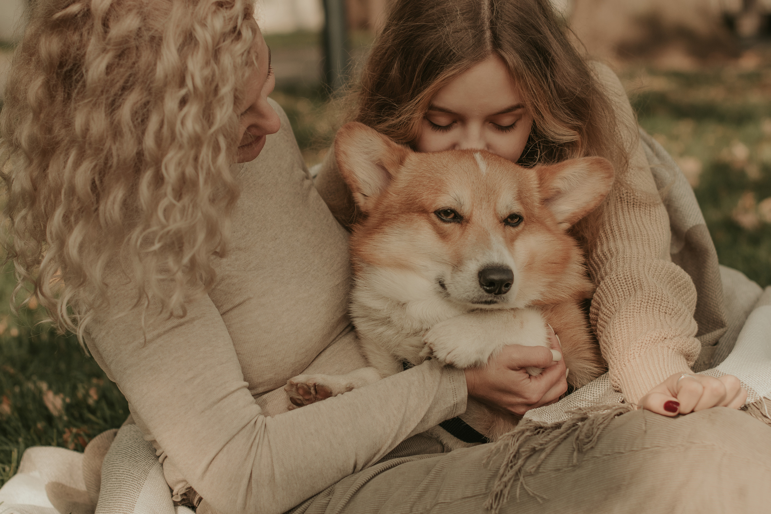 Наташа, Даша и Кевин. Свадебный фотограф в Москве Анна Полушина